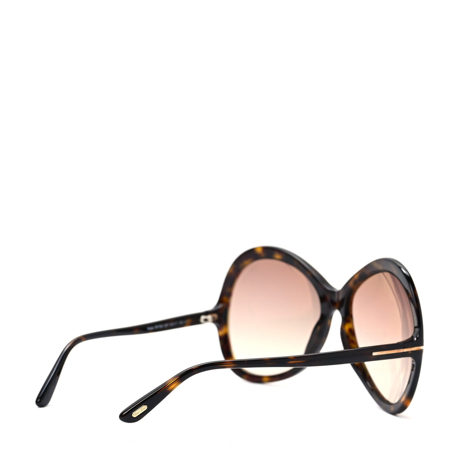 Acetate Rose Sunglasses TF765 Havana