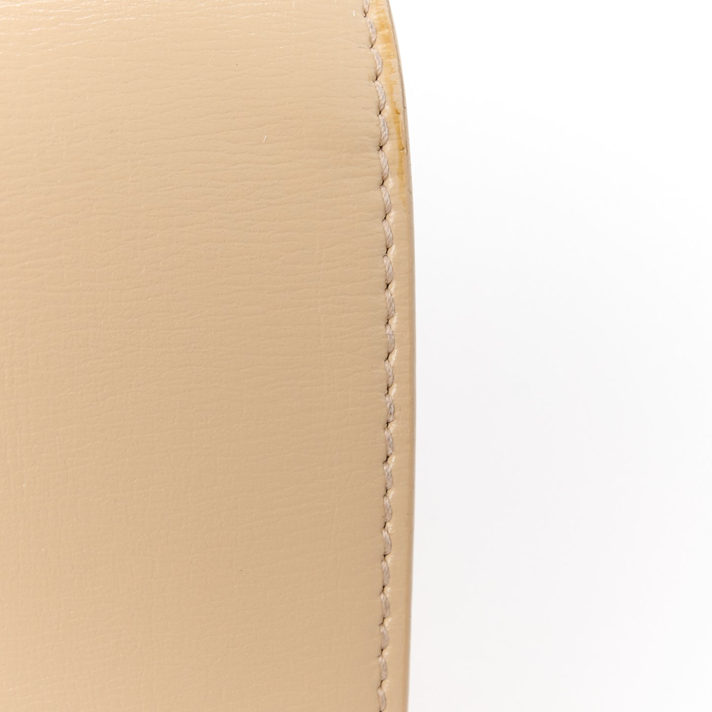 Calfskin Monogram Sunset Chain Wallet Nude Powder
