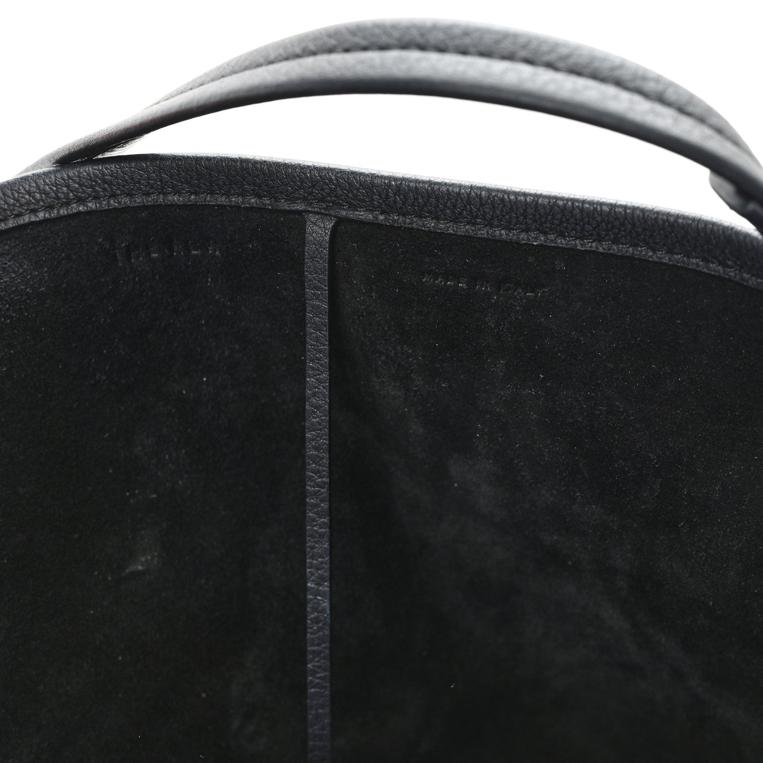 The Row Grained Calfskin Park Tote Three Black 7 of 11
