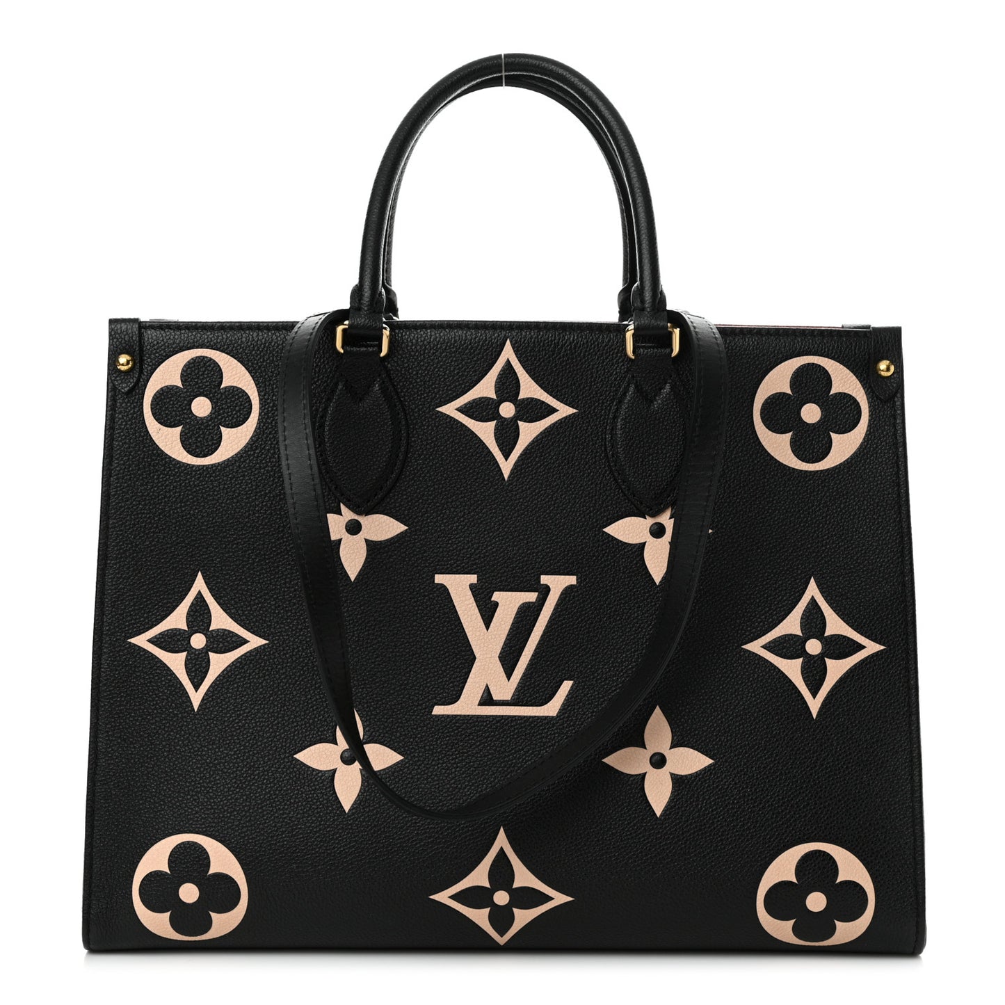 Empreinte Monogram Giant Onthego MM Black Beige