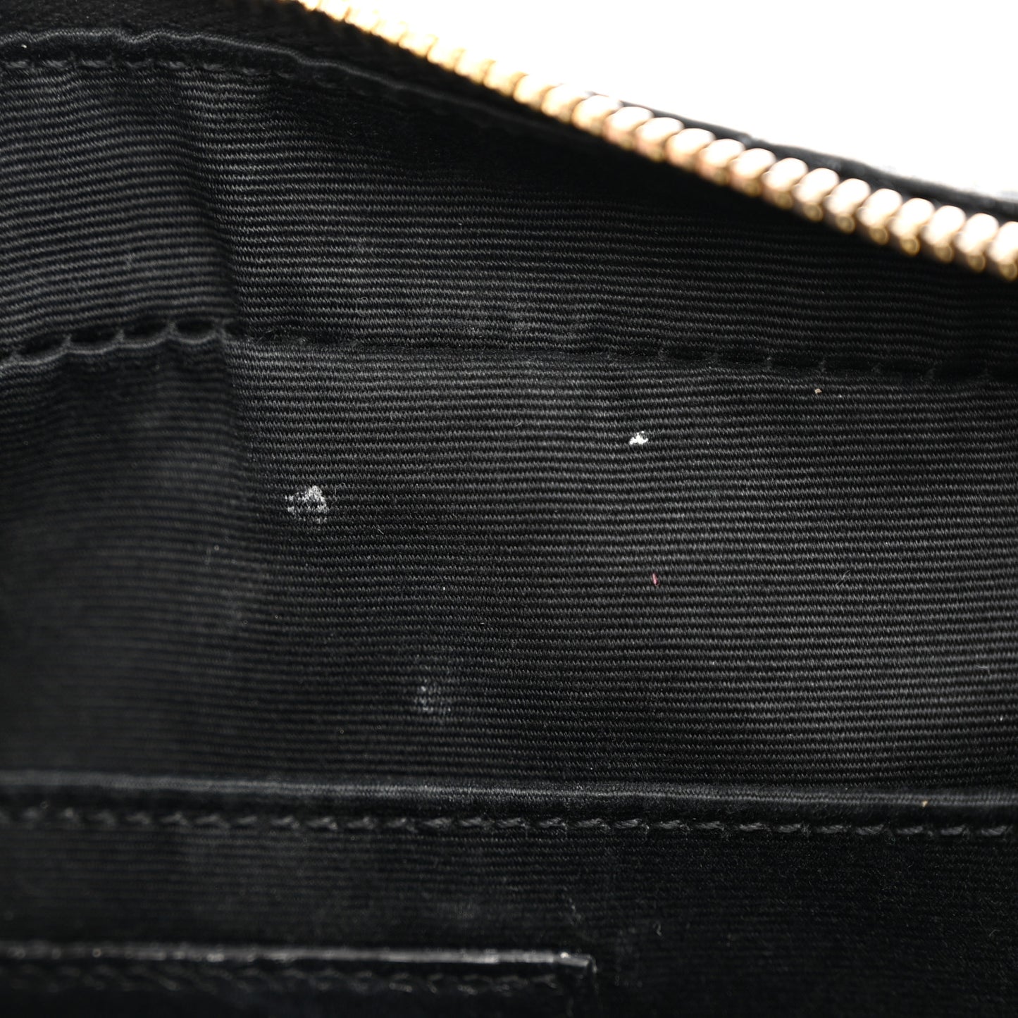 Patent Calfskin Crocodile Embossed Monogram Lou Camera Bag Black