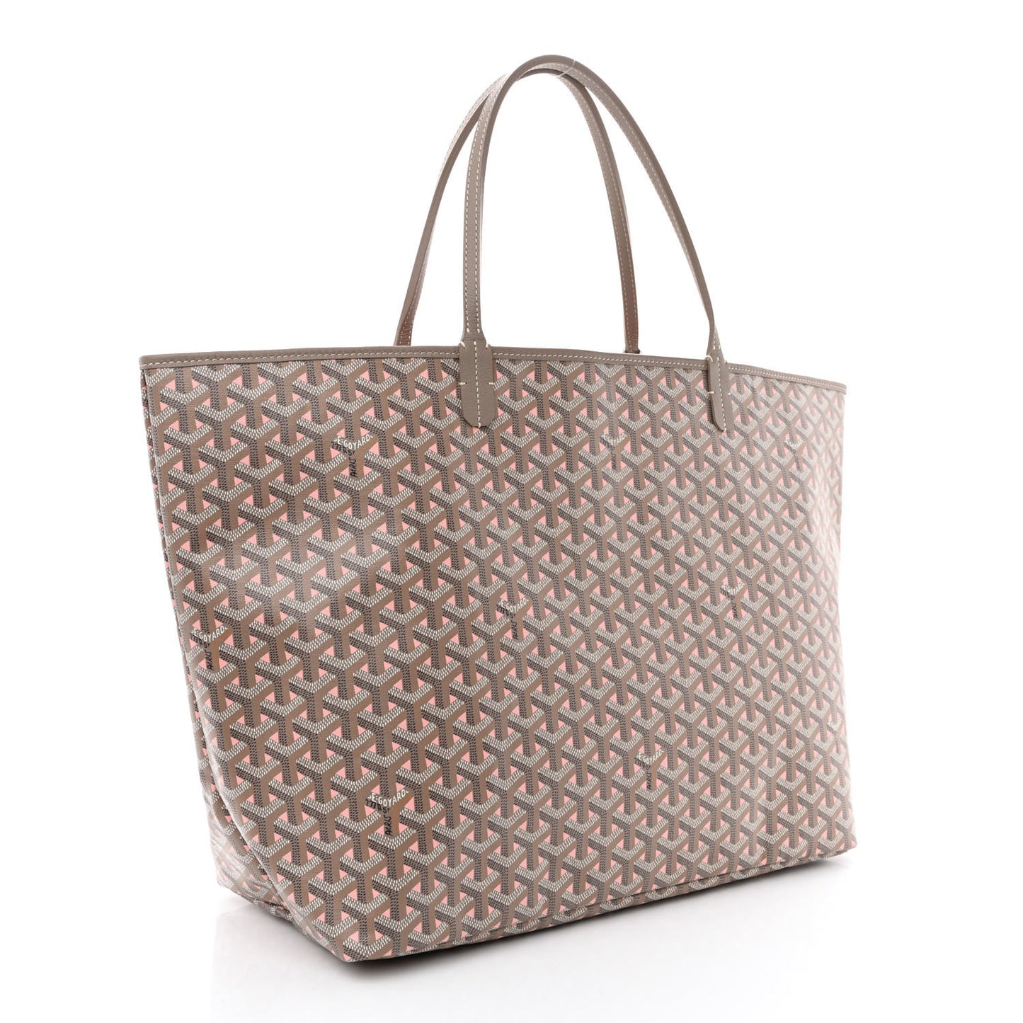 Goyardine Saint Louis Claire Voie GM Grege Powder Pink