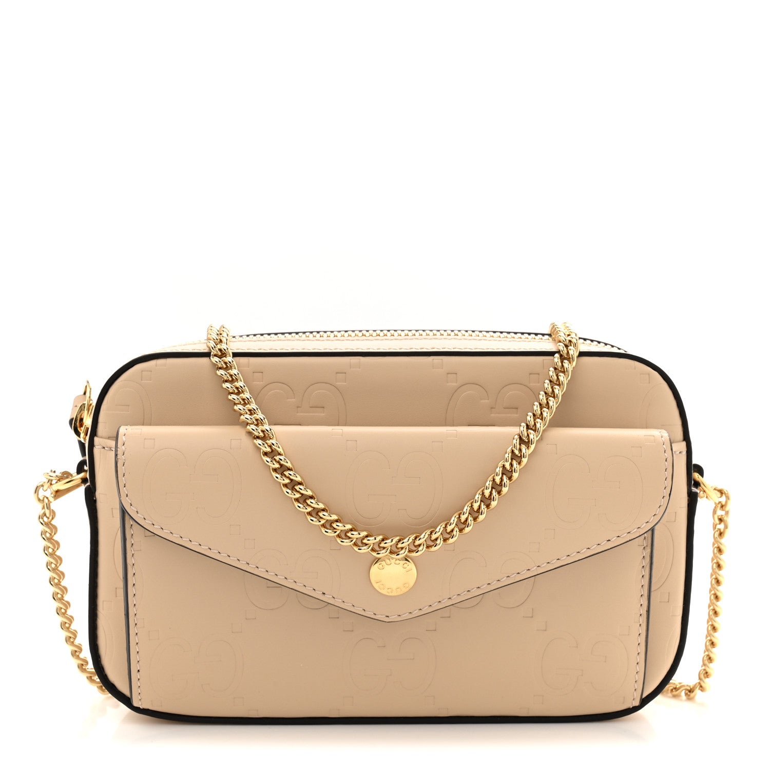 GUCCI アフロディーテ スモール バッグ ベージュ レザー 49 GUCCI アフロディーテ スモール バッグ ベージュ レザー 49 GUCCI