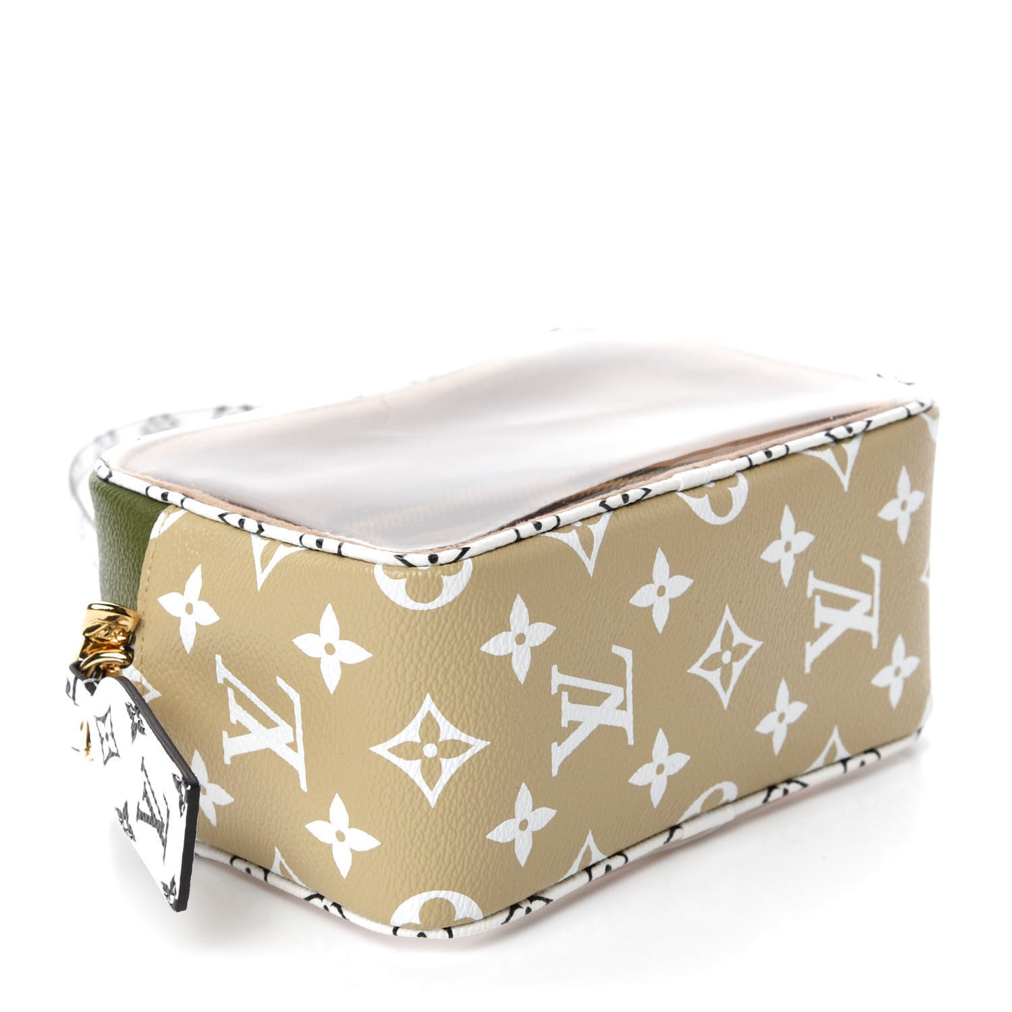 Monogram Giant Beach Pouch Kaki