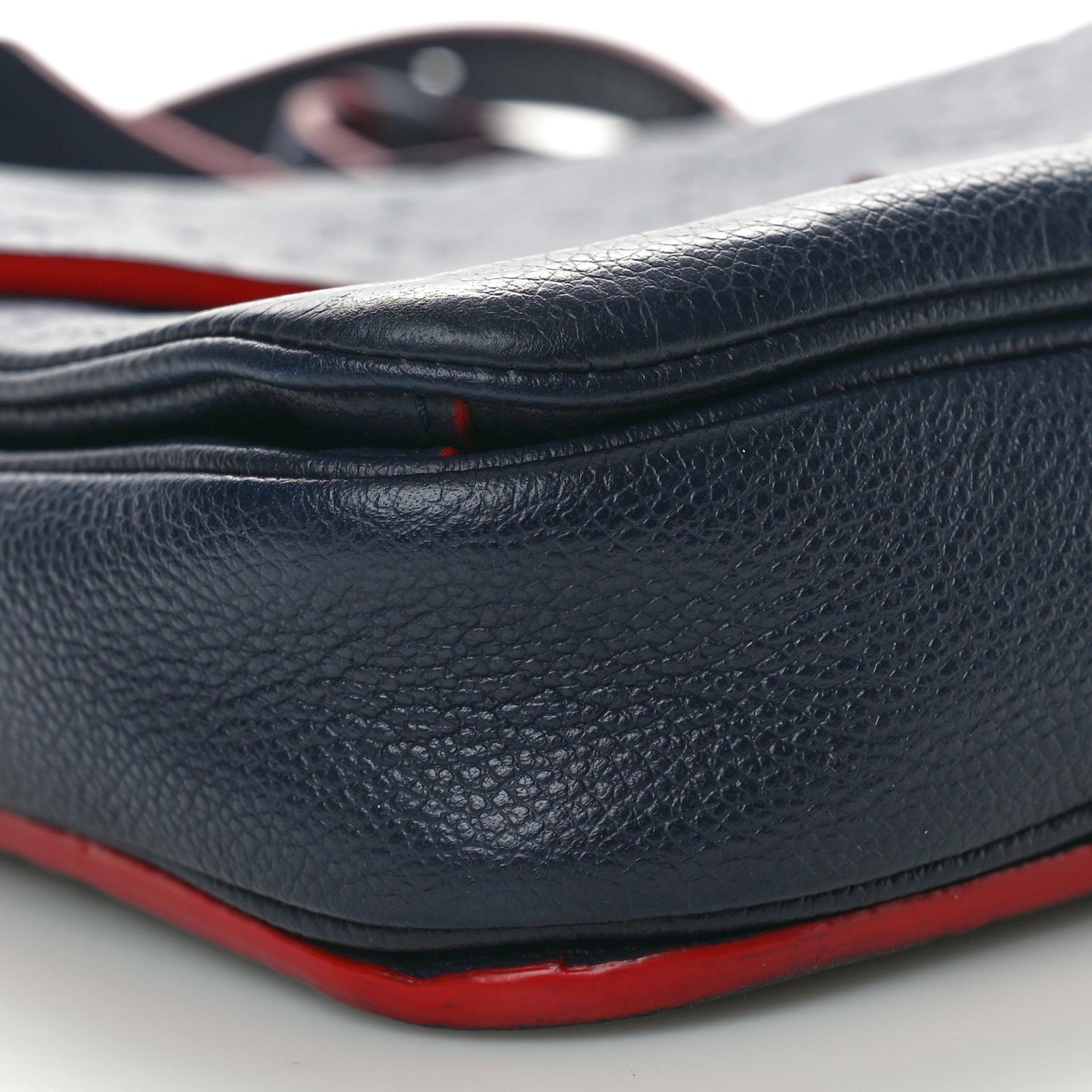 Empreinte Pochette Metis Marine Rouge