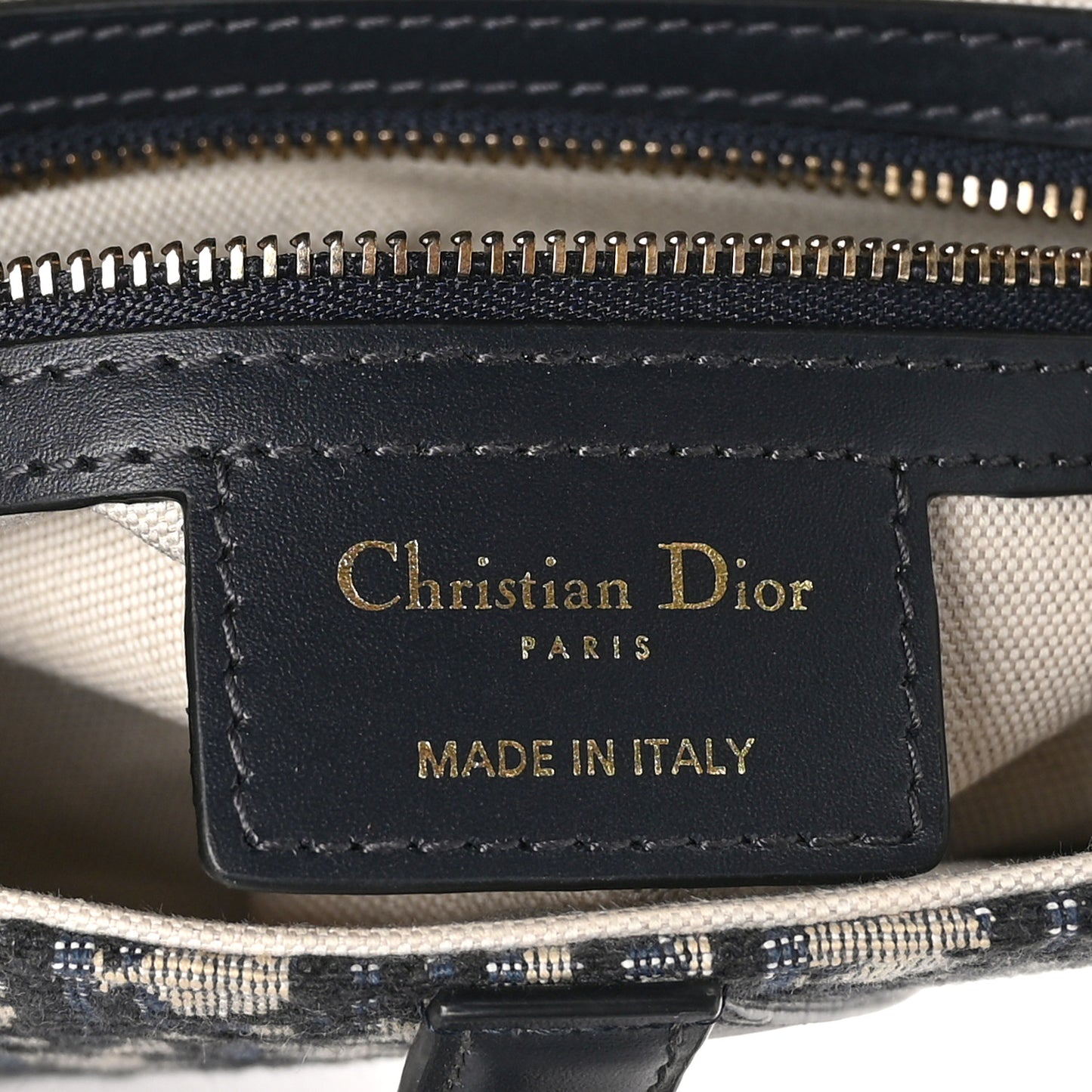 Oblique Saddle Bag With Strap Blue