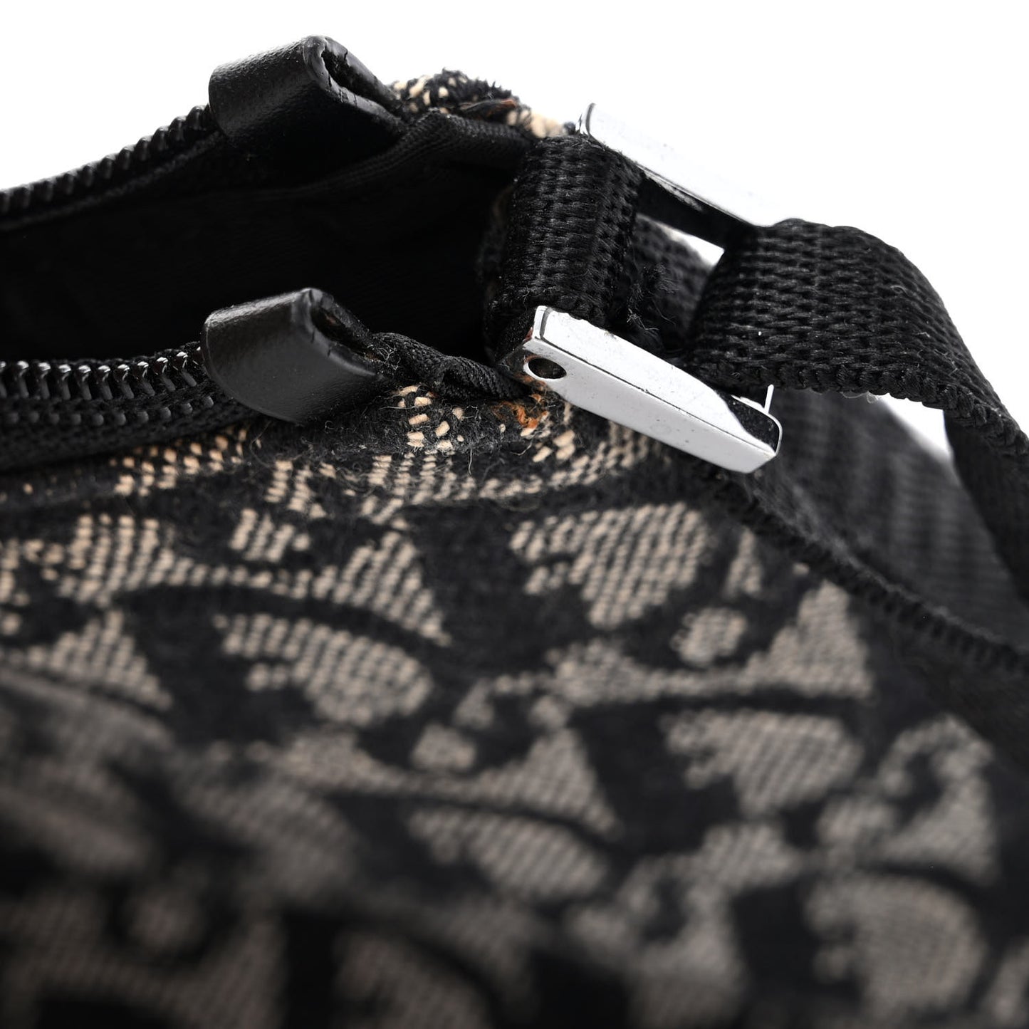 Monogram Shoulder Bag Pochette Black