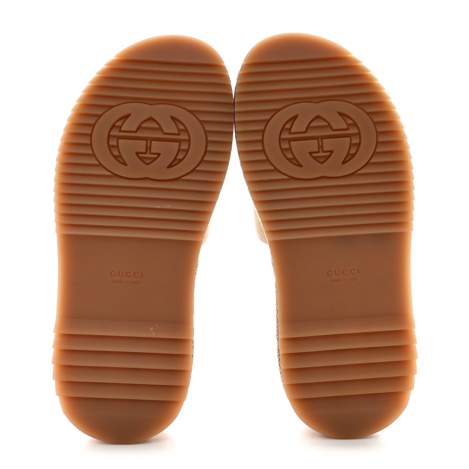 Gucci Monogram Jumbo GG Angelina Platform 55mm Slide Sandals 36 Beige Perfect Pink 5 of 9