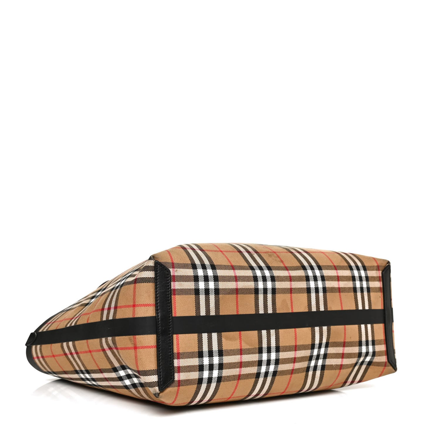 Vintage Check Medium The Giant Reversible Tote Antique Yellow Bright Red