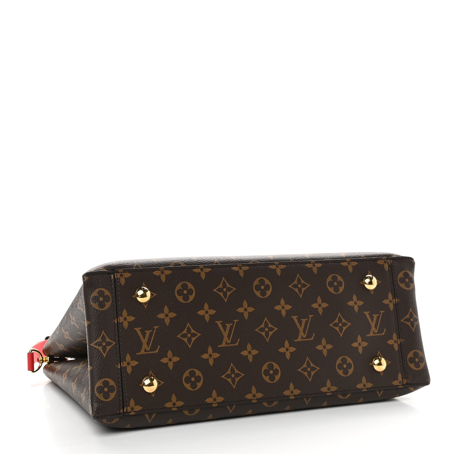 Monogram Flower Tote Coquelicot