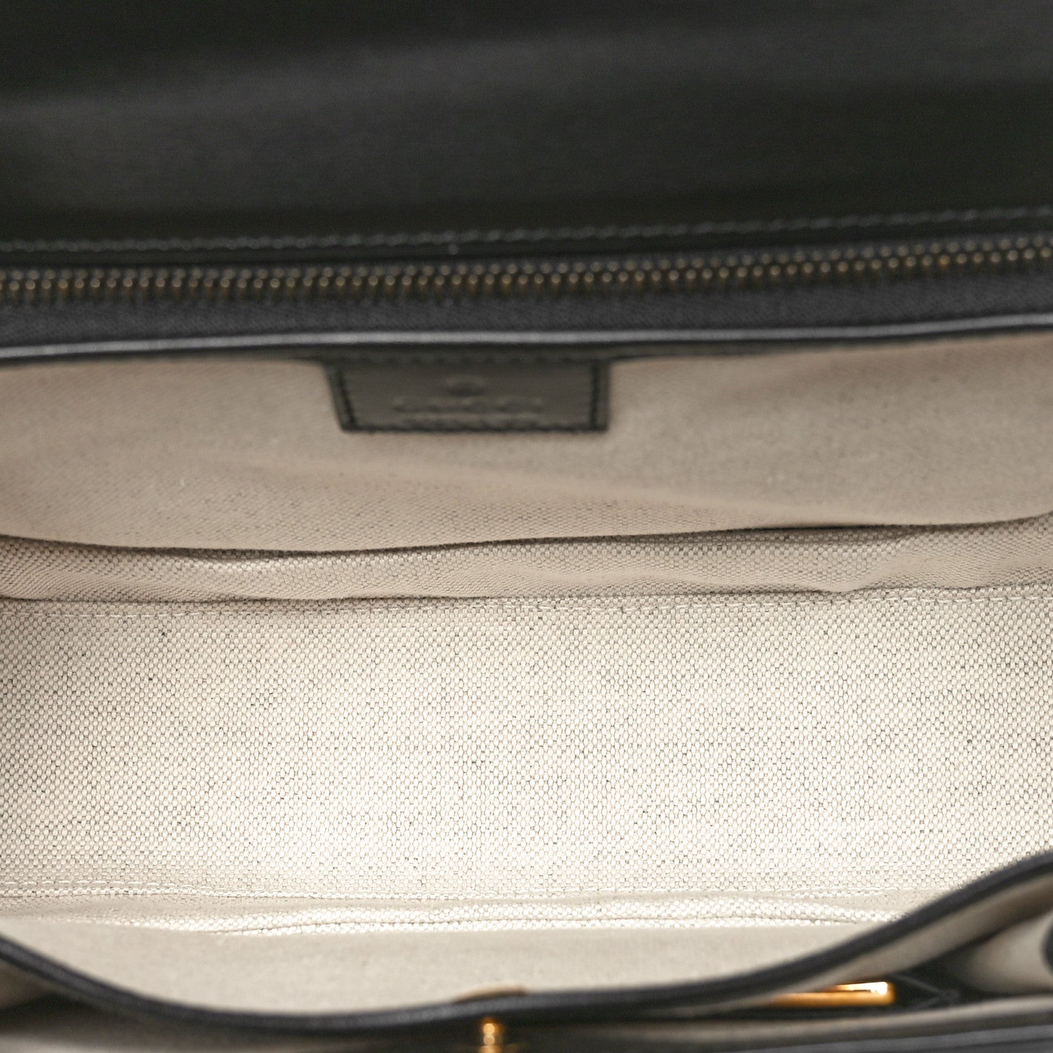 Gucci Boarded Dyana Lux Calfskin Web Medium Bamboo 1947 Top Handle Bag Black 5 of 9