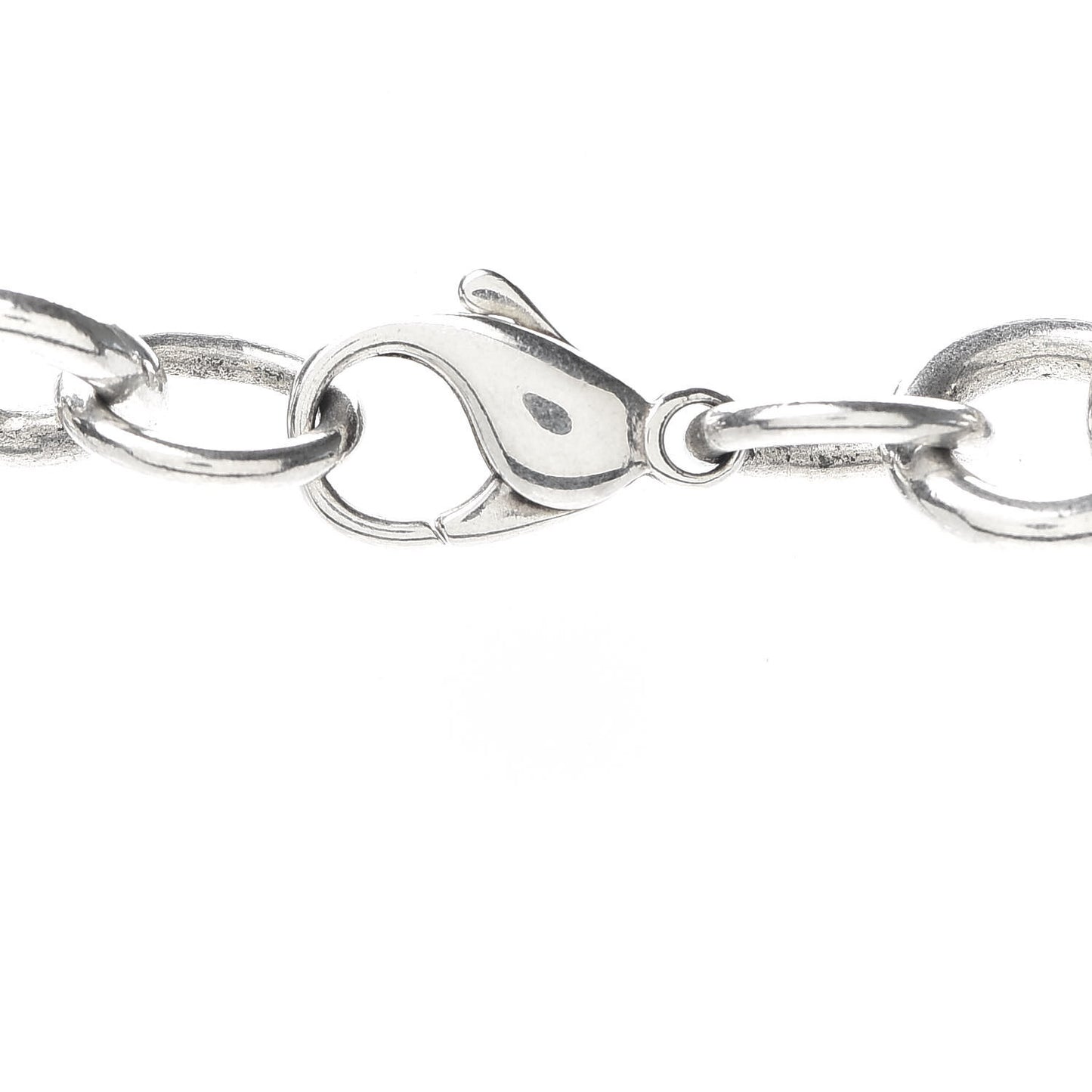Sterling Silver Return to Heart Tag Pendant Necklace