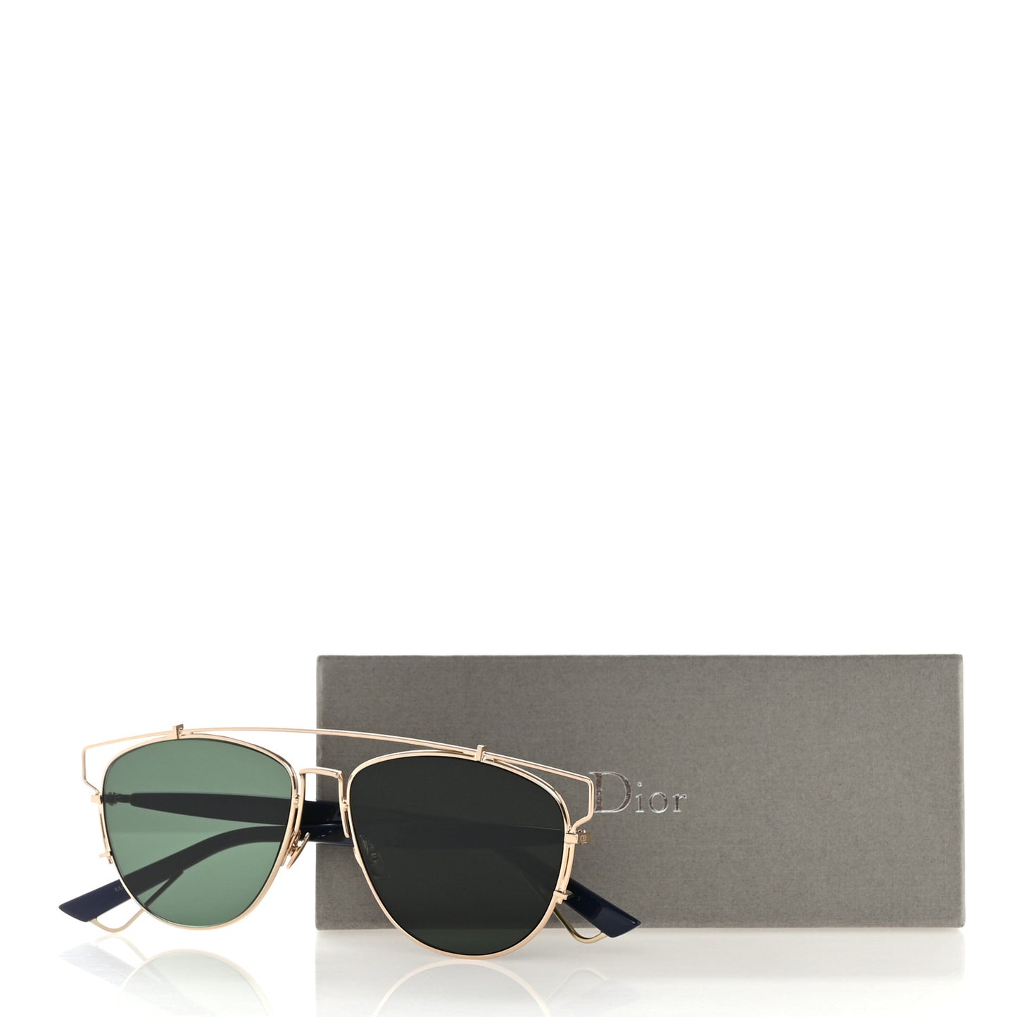 Technologic Sunglasses Gold Blue