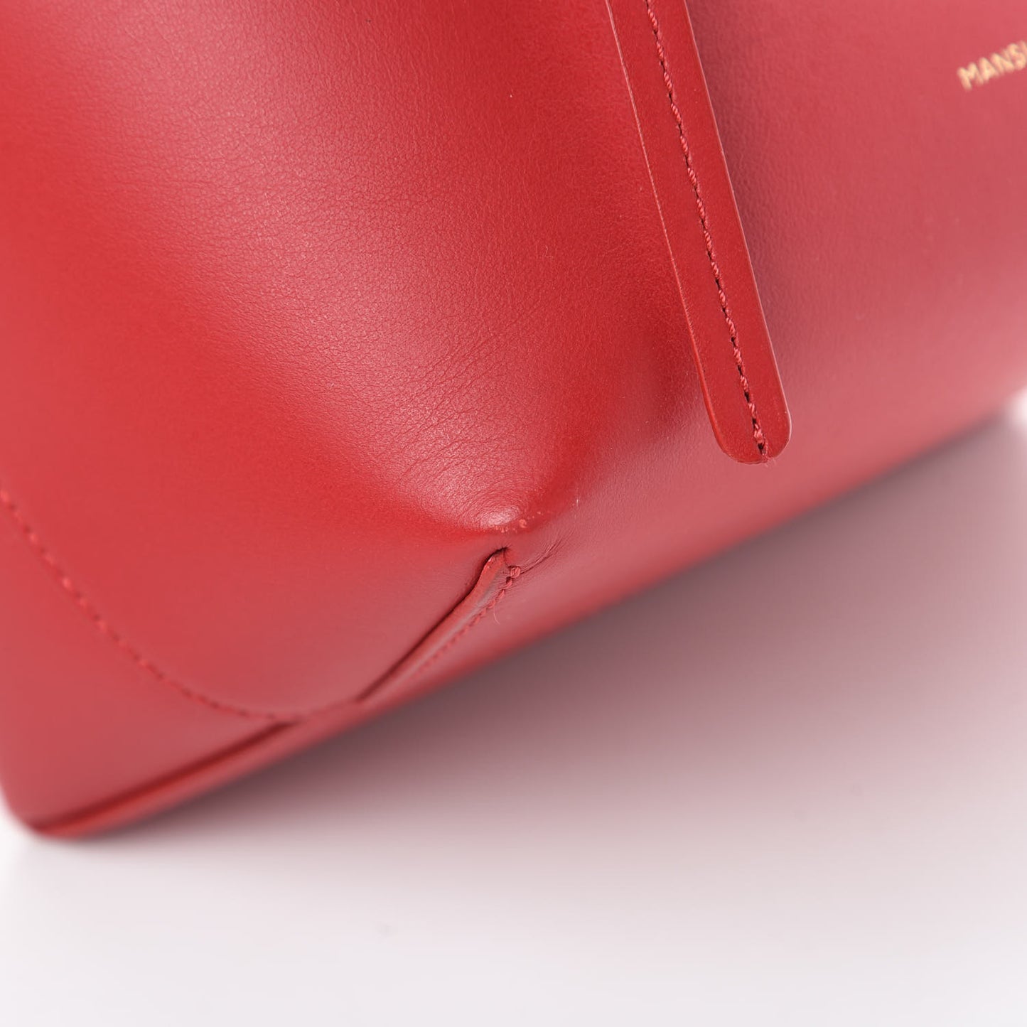 Calfskin Mini Bucket Bag Flamma