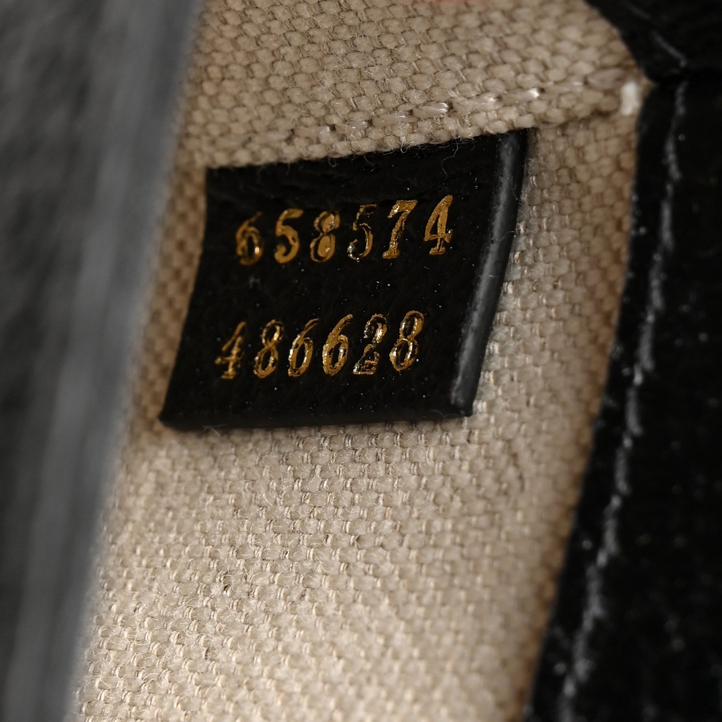 X ADIDAS Textured Dollar Calfskin Web Trefoil Mini Horsebit 1955 Shoulder Bag Black Off White