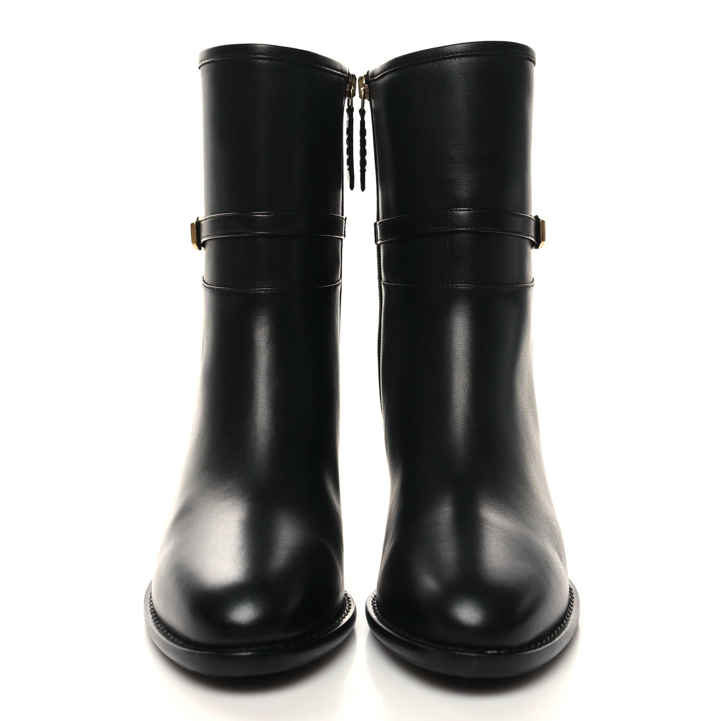 Nappa Charlotte Ankle Boots 36 Black