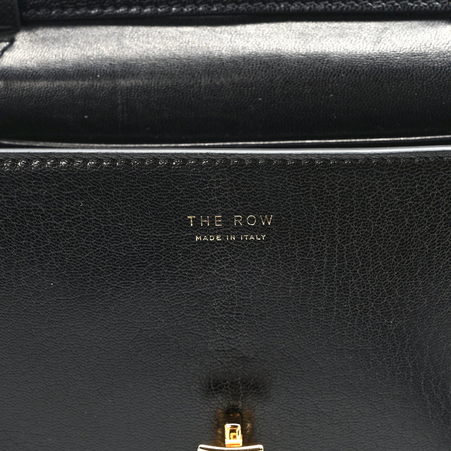 Smooth Calfskin The Sofia E/W Crossbody Black