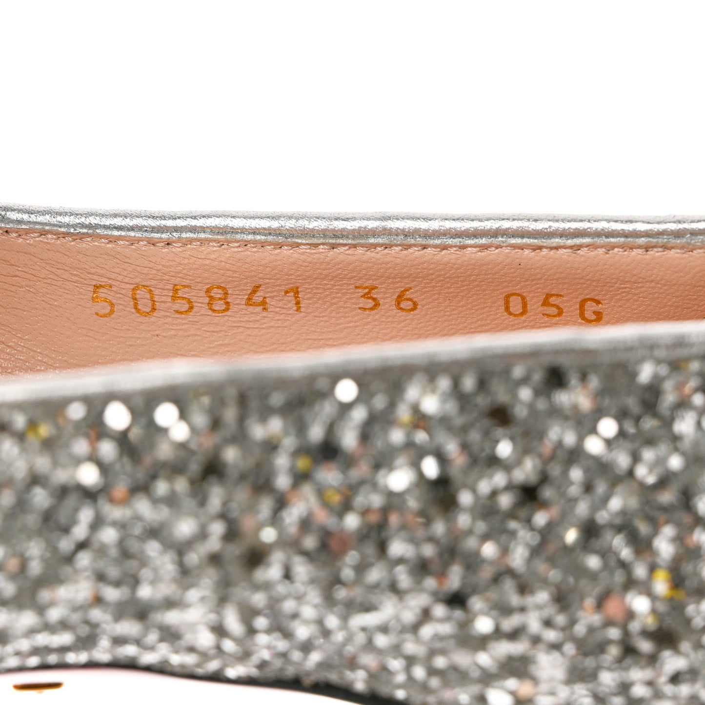 Nappa Silk Glitter Removable Crystal Heart Pumps 36 Argento