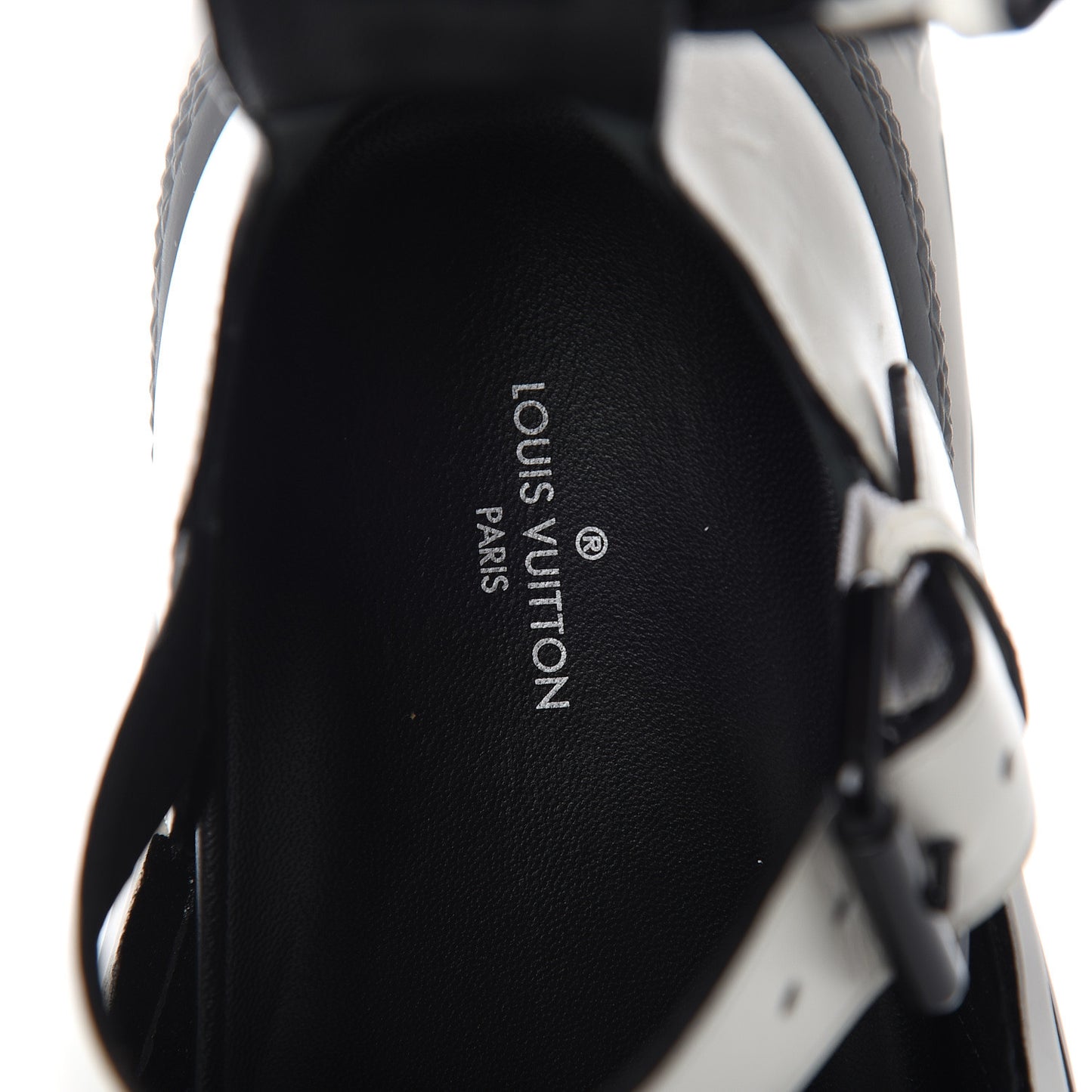 Patent Monogram LV Archlight Sandal 36.5 White