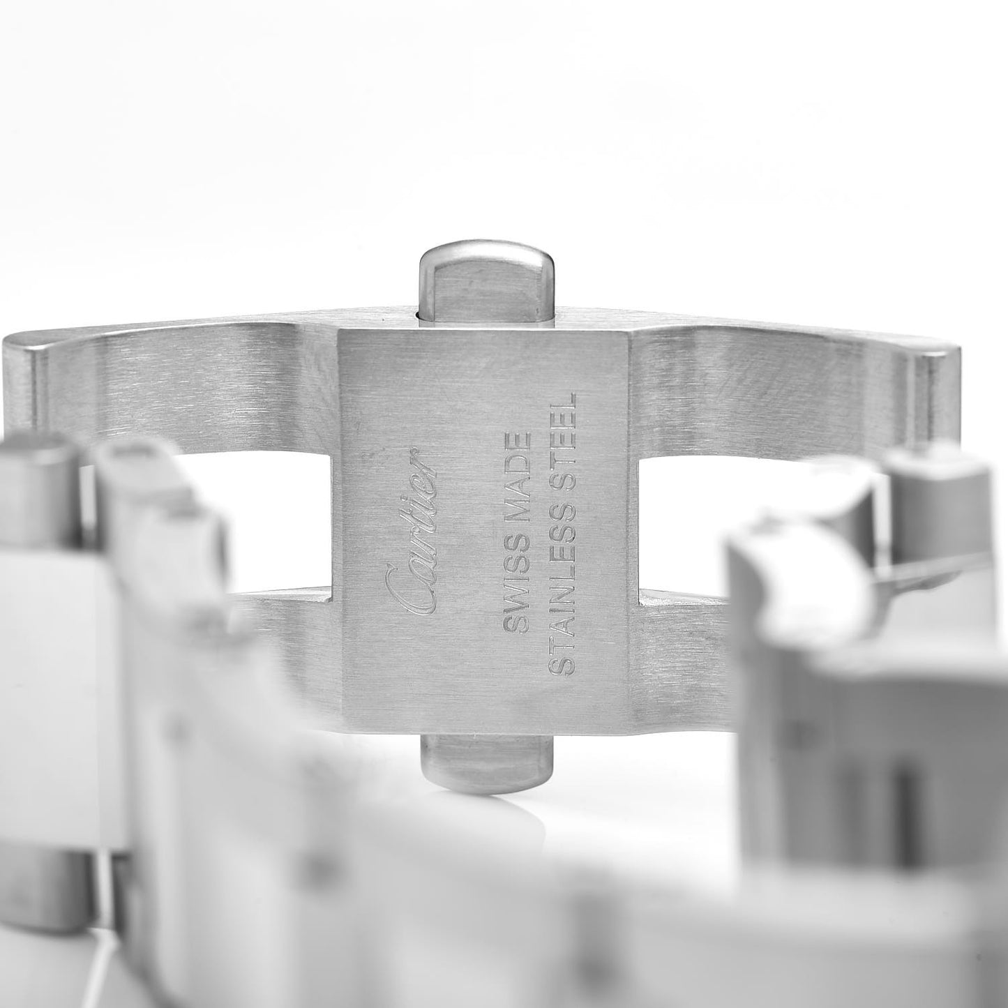 Stainless Steel 42mm Calibre de Cartier Chronograph Automatic Watch