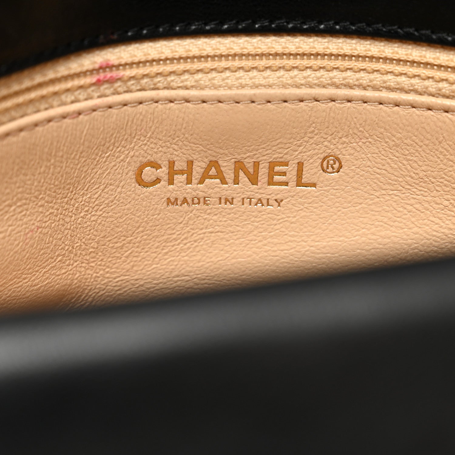 Chanel Sheepskin Chain CC Subtle Flap Black 7 of 11