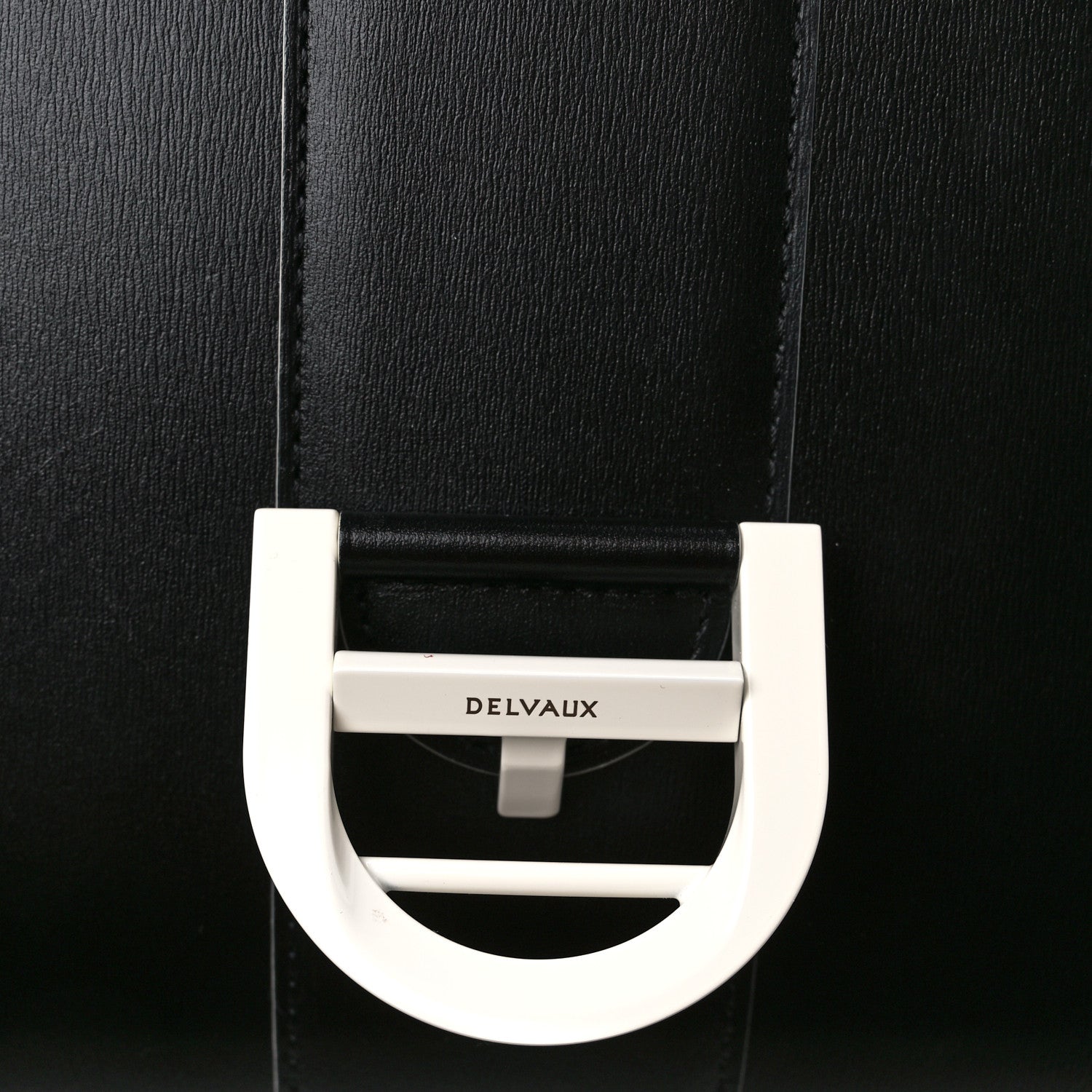Delvaux Box Calfskin MM Brillant Clouds Satchel Black Ciel 8 of 14