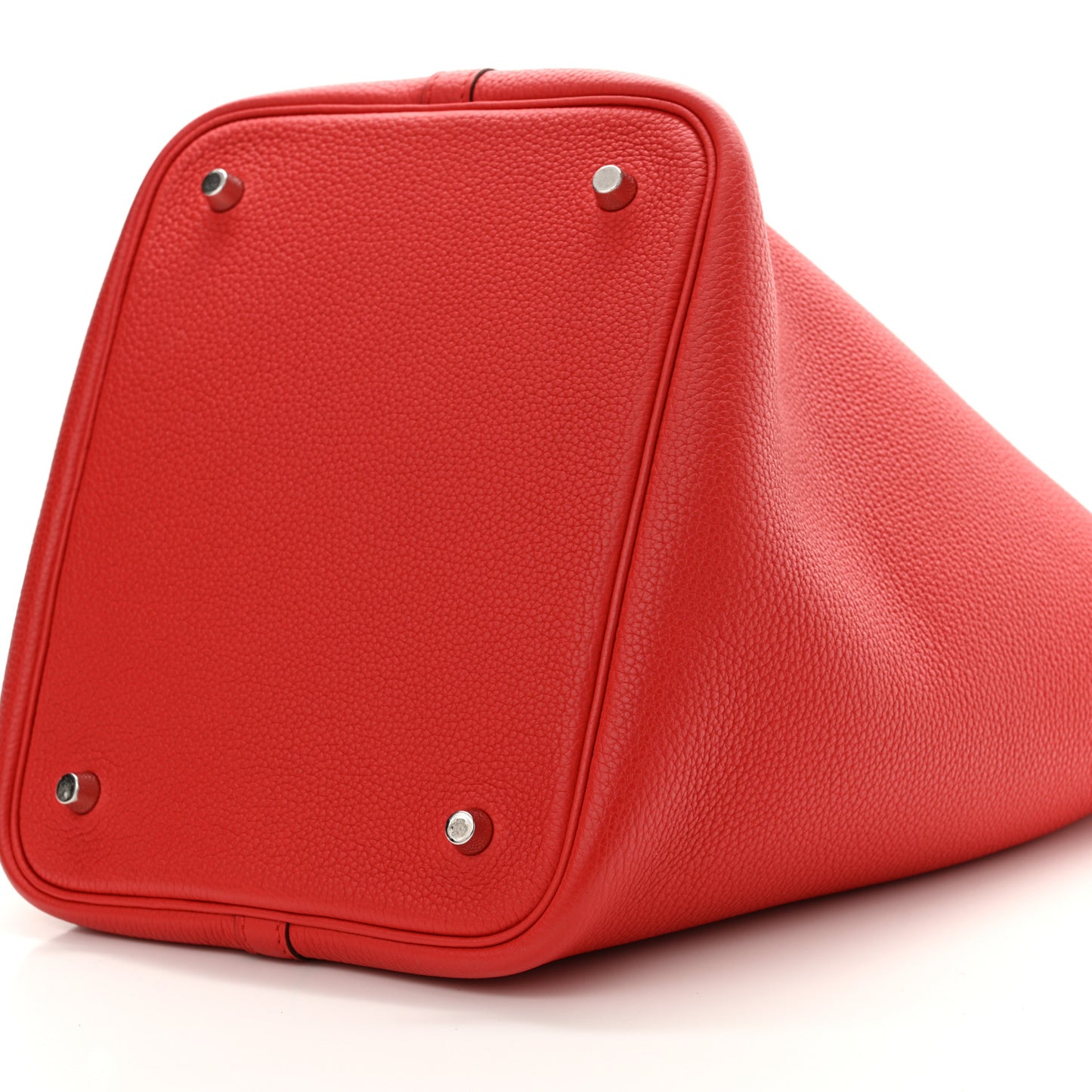 Taurillon Clemence Picotin Lock 22 MM Rouge De Coeur