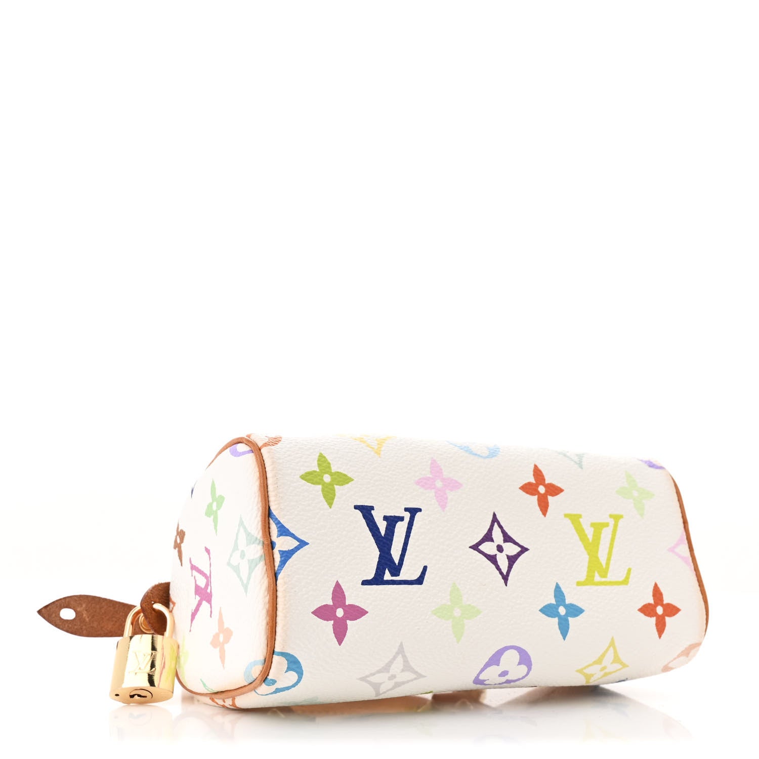 Louis Vuitton Monogram Multicolor Mini Sac HL Speedy White 4 of 10