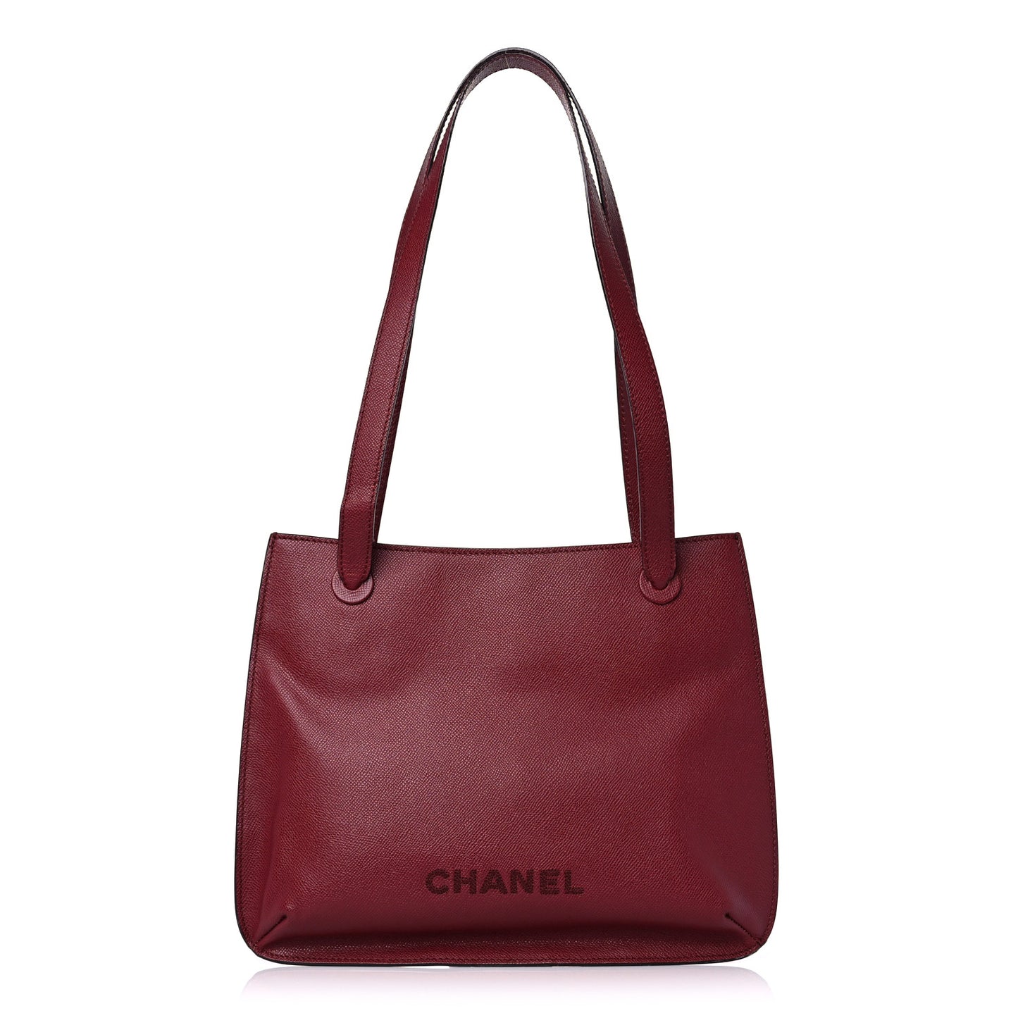 Caviar Shoulder Bag Burgundy