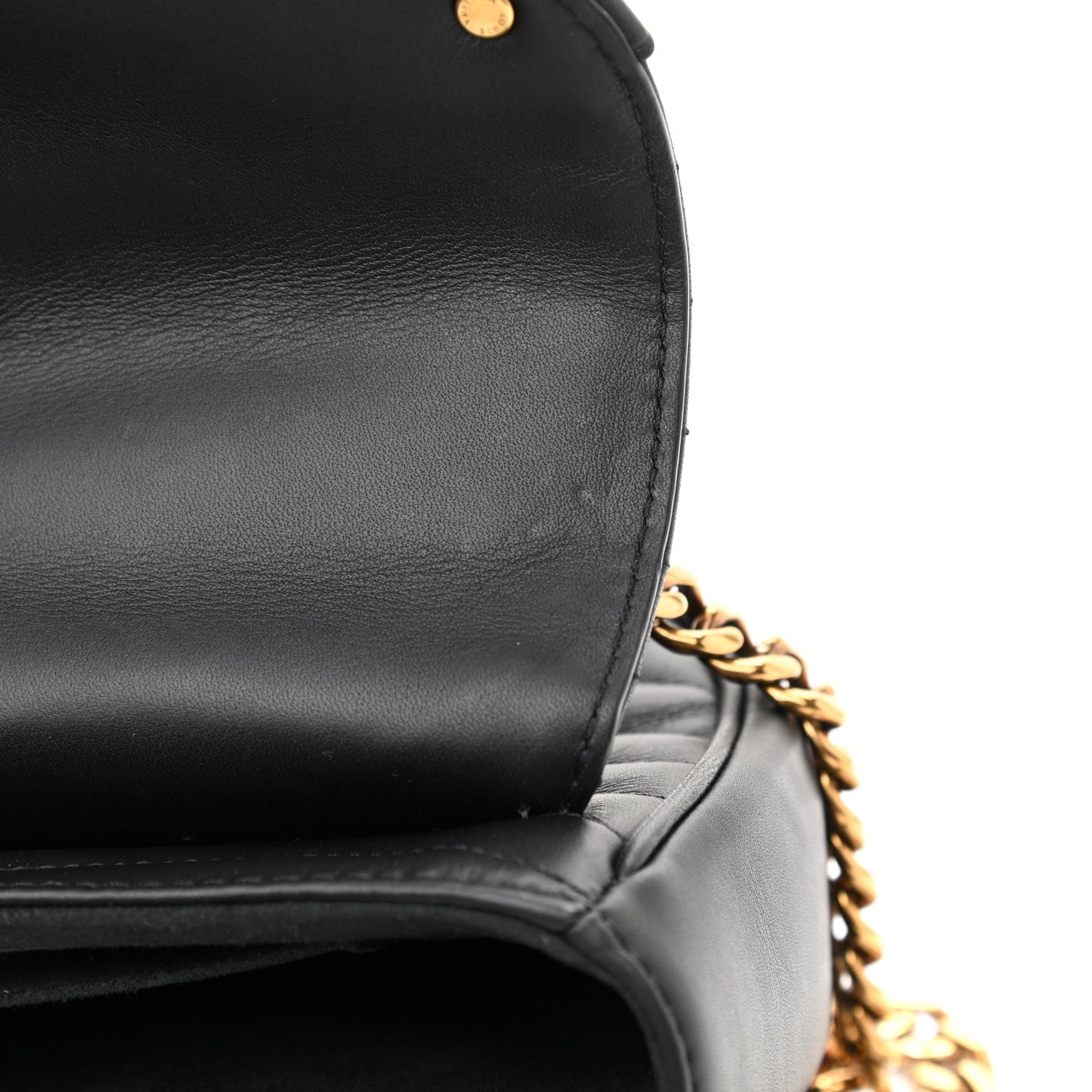 Louis Vuitton Calfskin Embroidered New Wave Chain MM Black 11 of 11