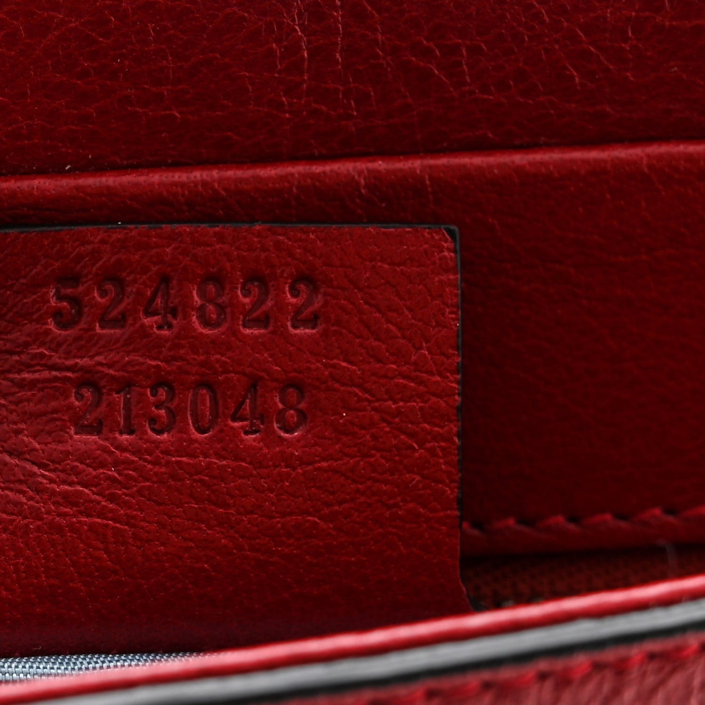 Calfskin Diagonal GG Medium Thiara Double Envelope Shoulder Bag Black Red