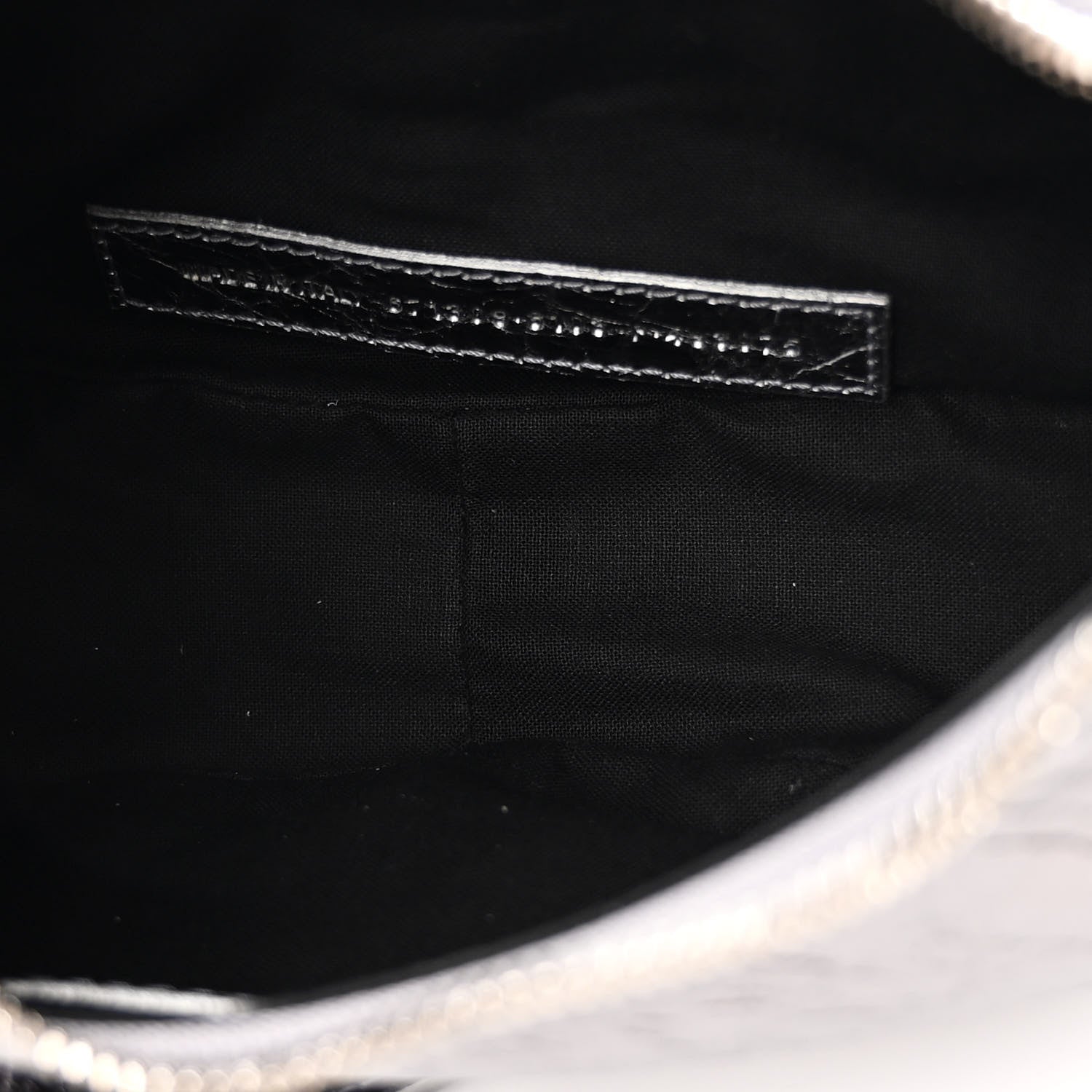 Balenciaga Metallic Agneau Arena Le Cagole Shoulder Bag XS Silver 6 of 12