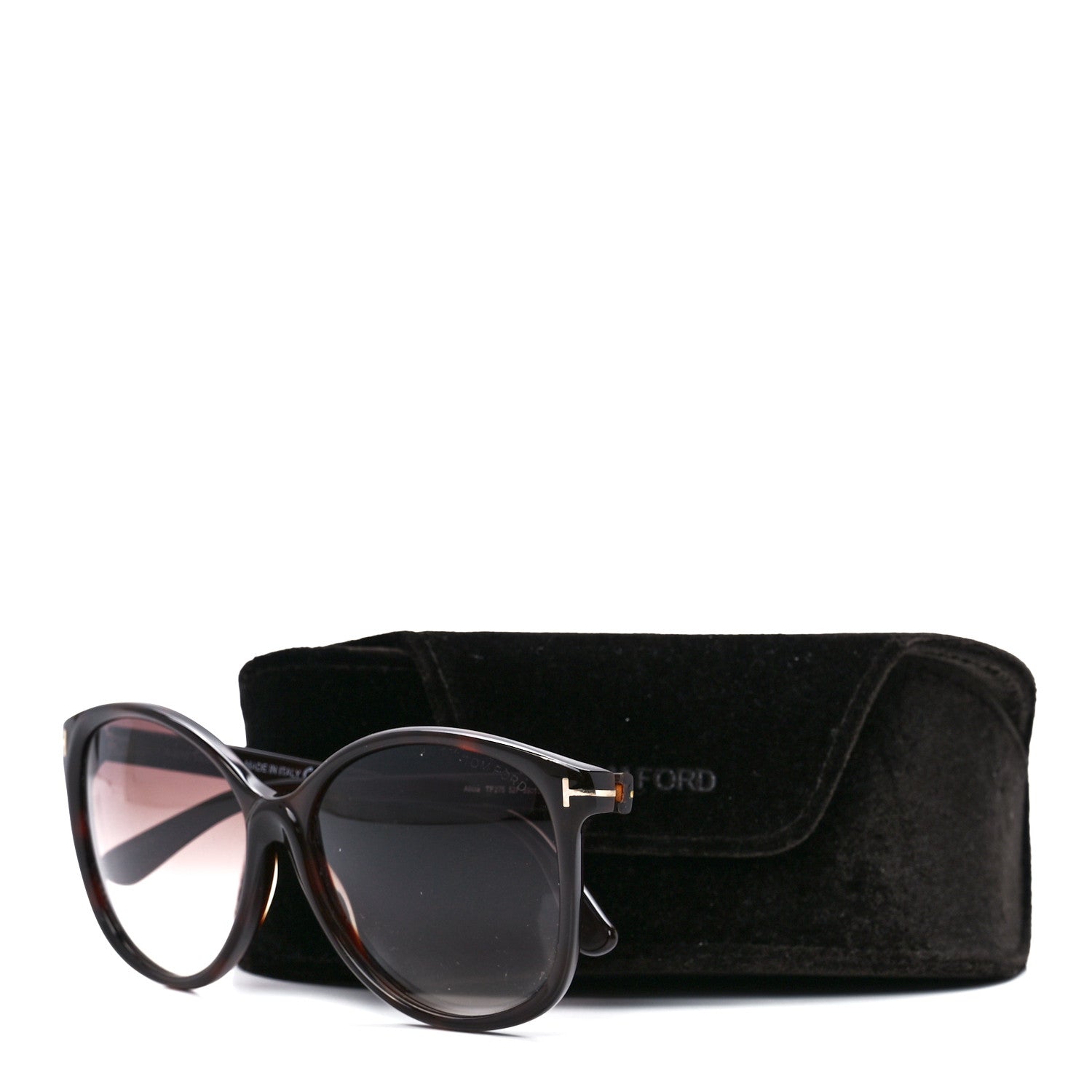 Tom Ford Alicia TF275 Sunglasses Havana Brown 9 of 9
