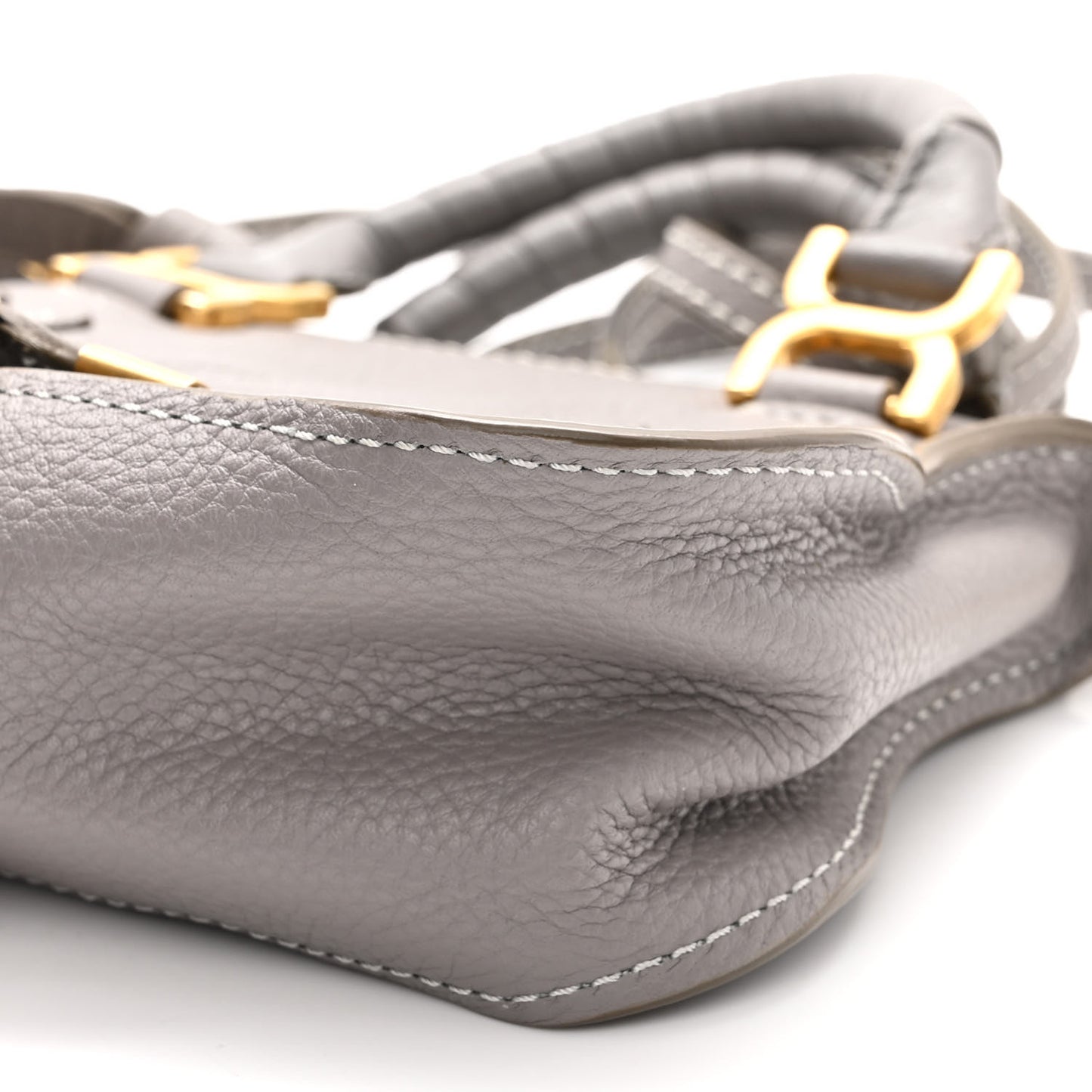 Calfskin Mini Marcie Satchel Light Cloud