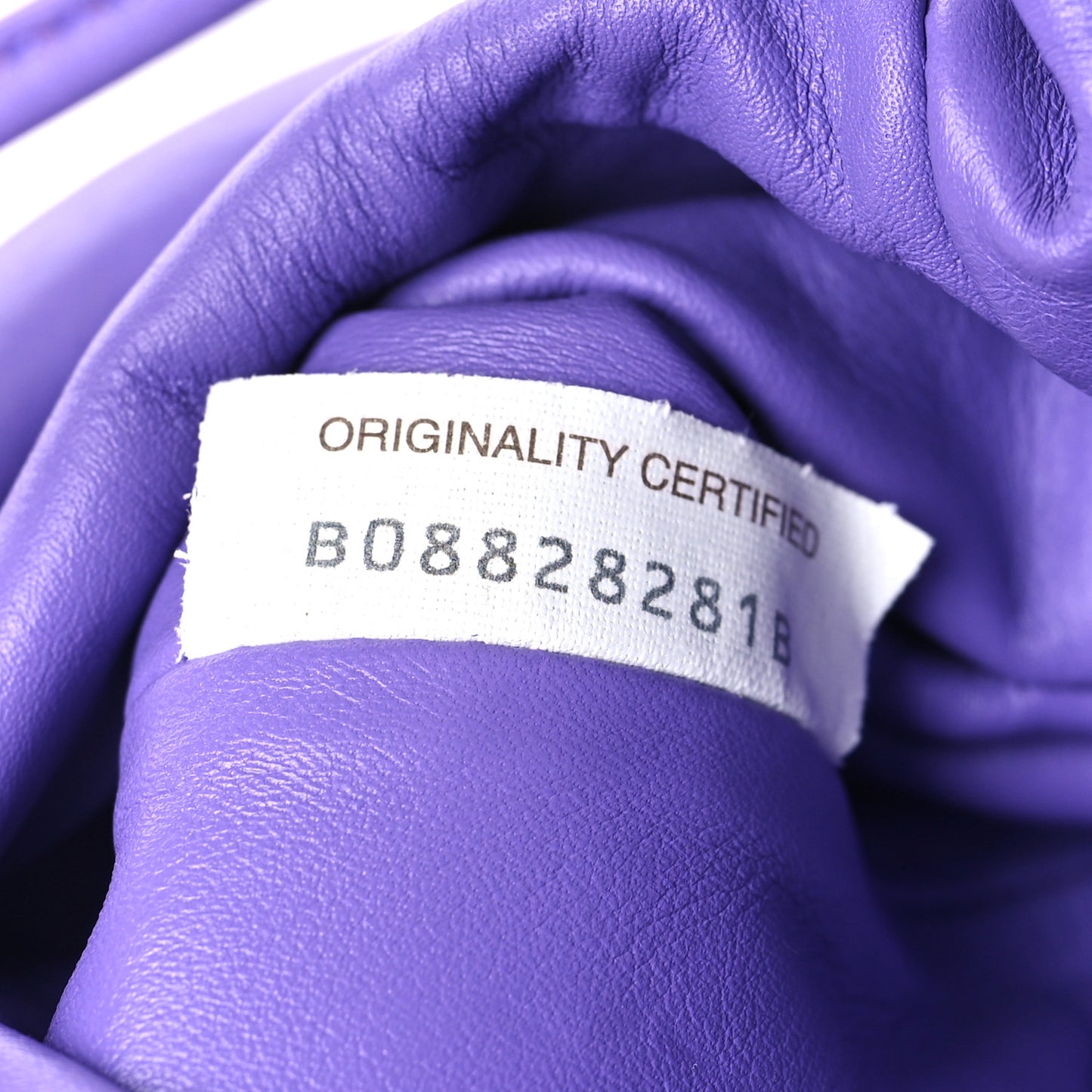 Butter Calfskin The Mini Pouch Purple