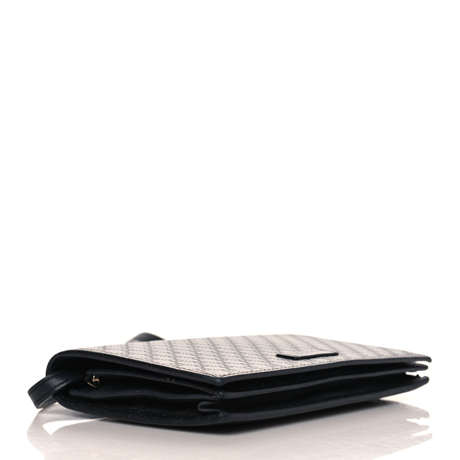Gucci Microguccissima Crossbody Wallet Black 4 of 9