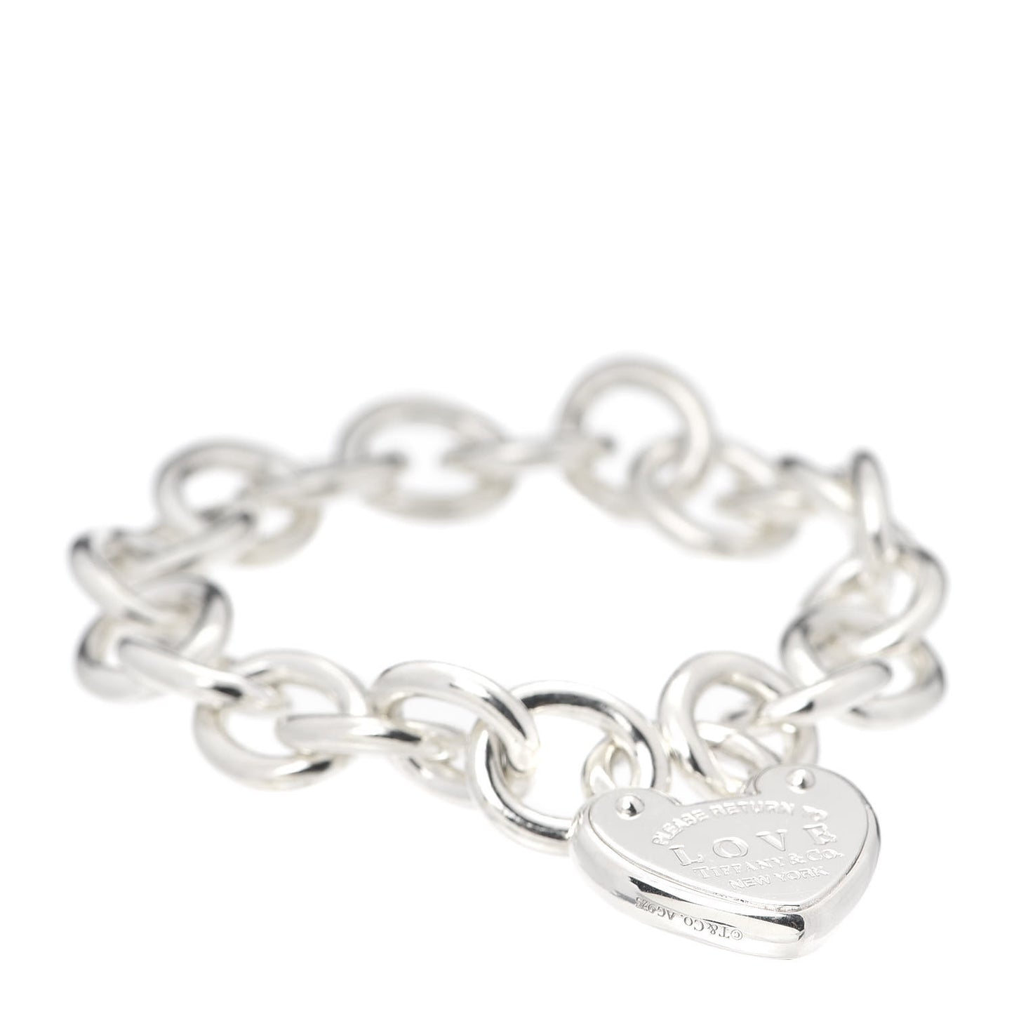 Sterling Silver Return to Love Lock Bracelet