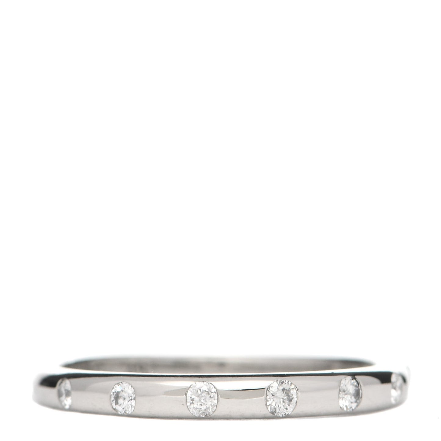 Platinum Diamond Fedi Wedding Band Ring 48 4.5
