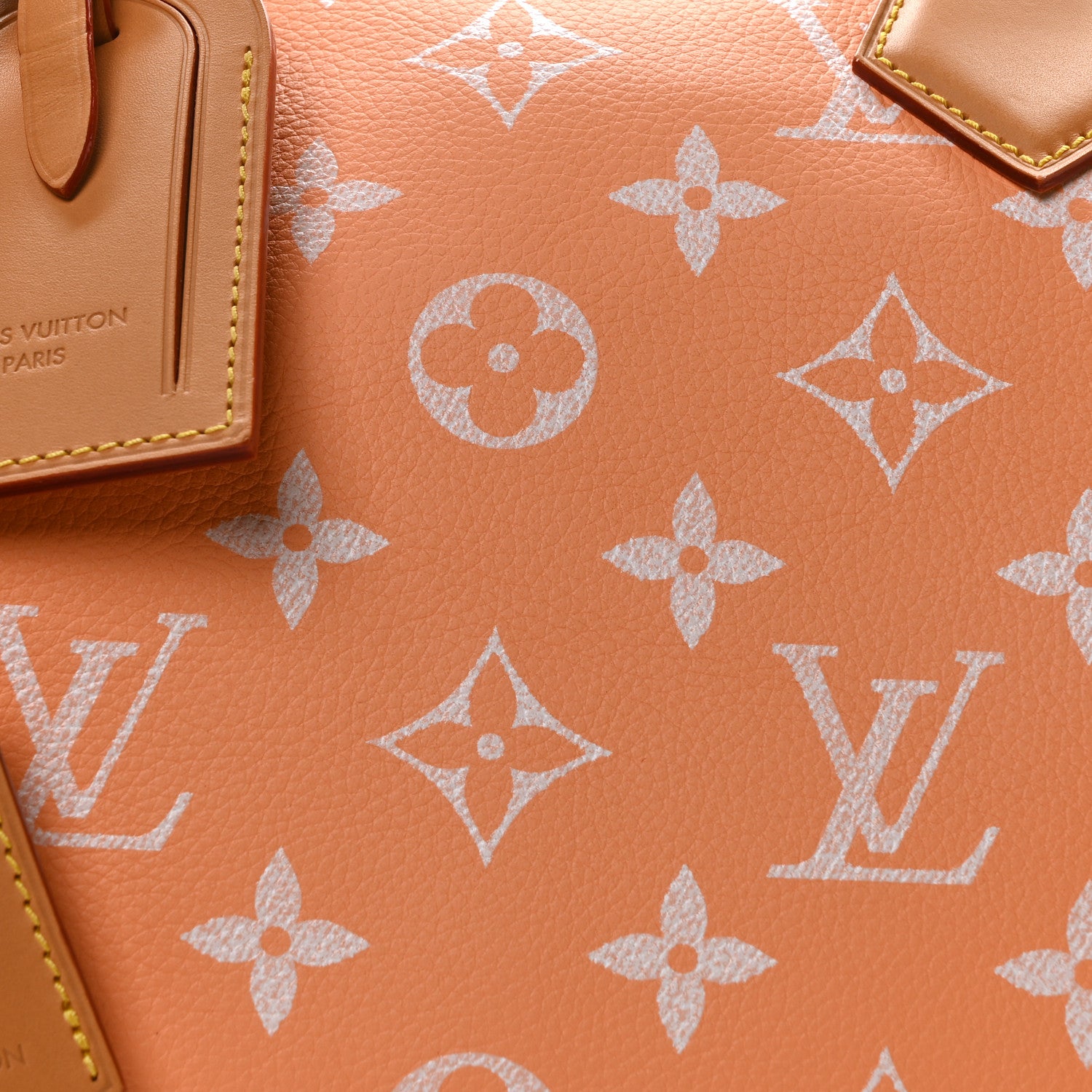 Louis Vuitton Calfskin Monogram Speedy P9 Bandouliere 40 Summer Peach 7 of 9
