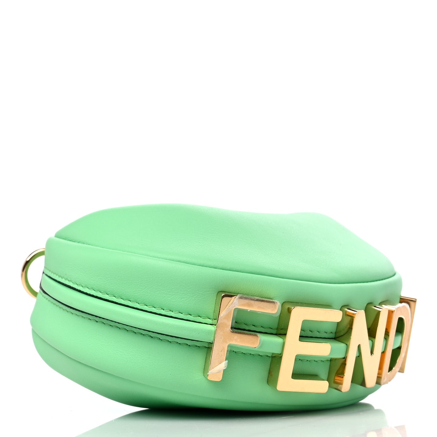 Vitello Grace New Matte Nano Fendigraphy Hobo Charm Edamame