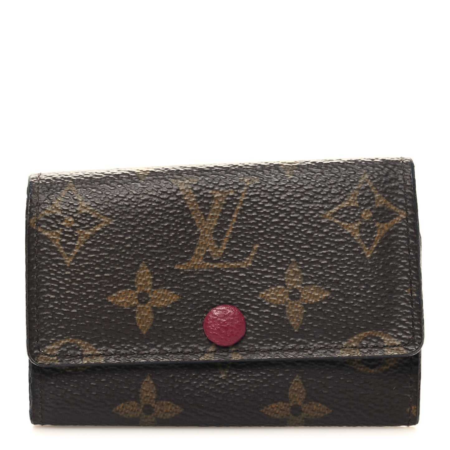 Monogram 6 Key Multicles Holder Fuchsia