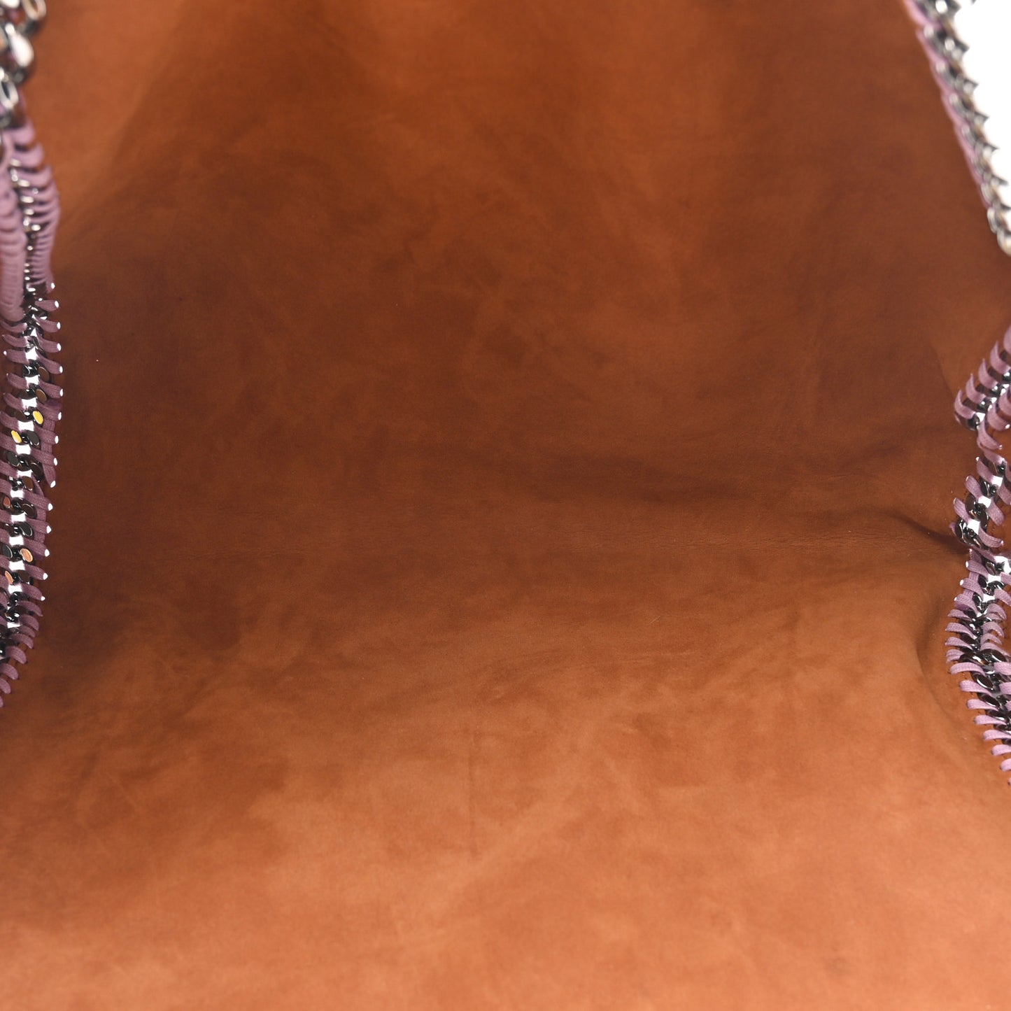 Shaggy Deer Falabella Reversible Tote Lilac Brown