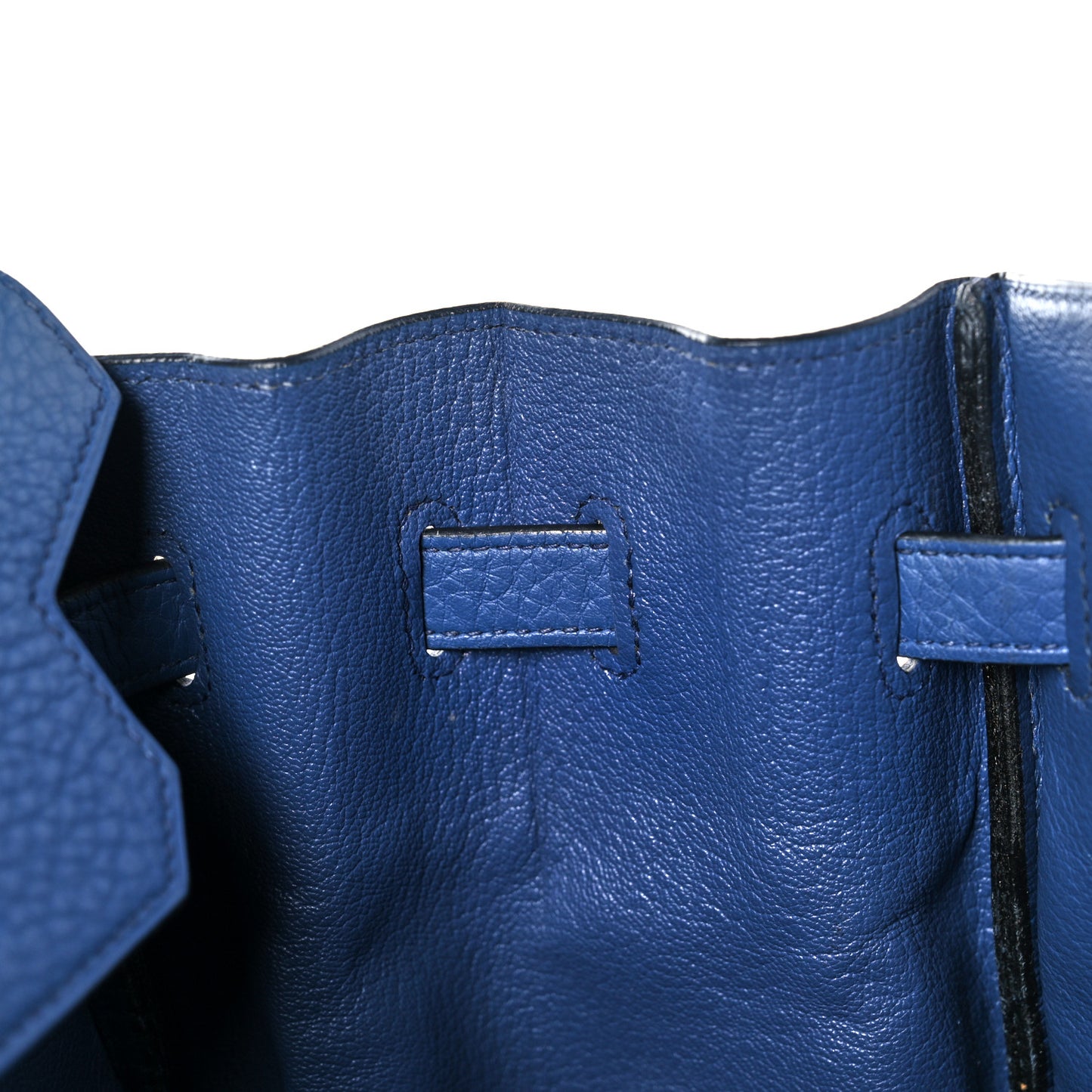 Taurillon Clemence Birkin 35 Bleu Brighton