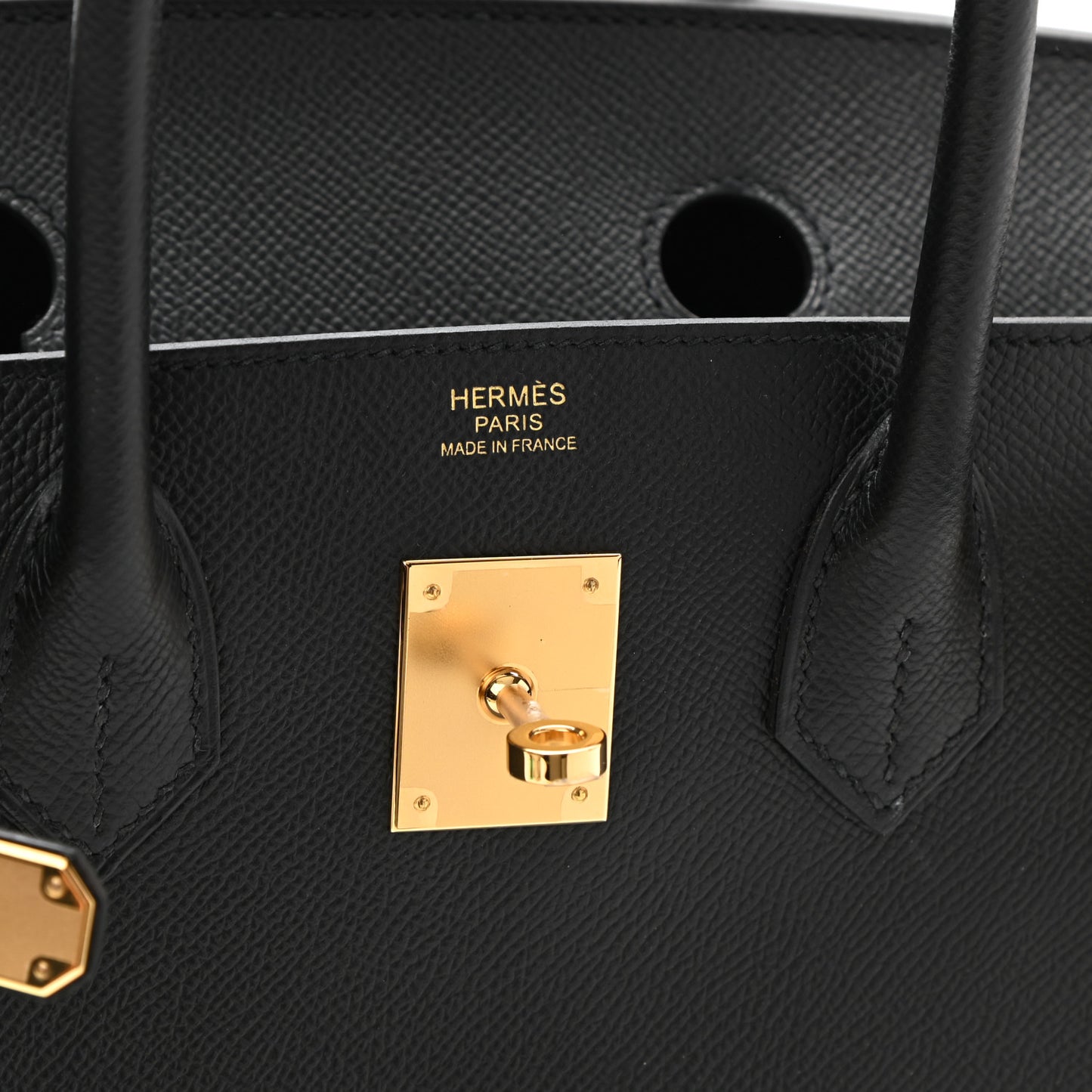 Epsom Birkin 30 Black
