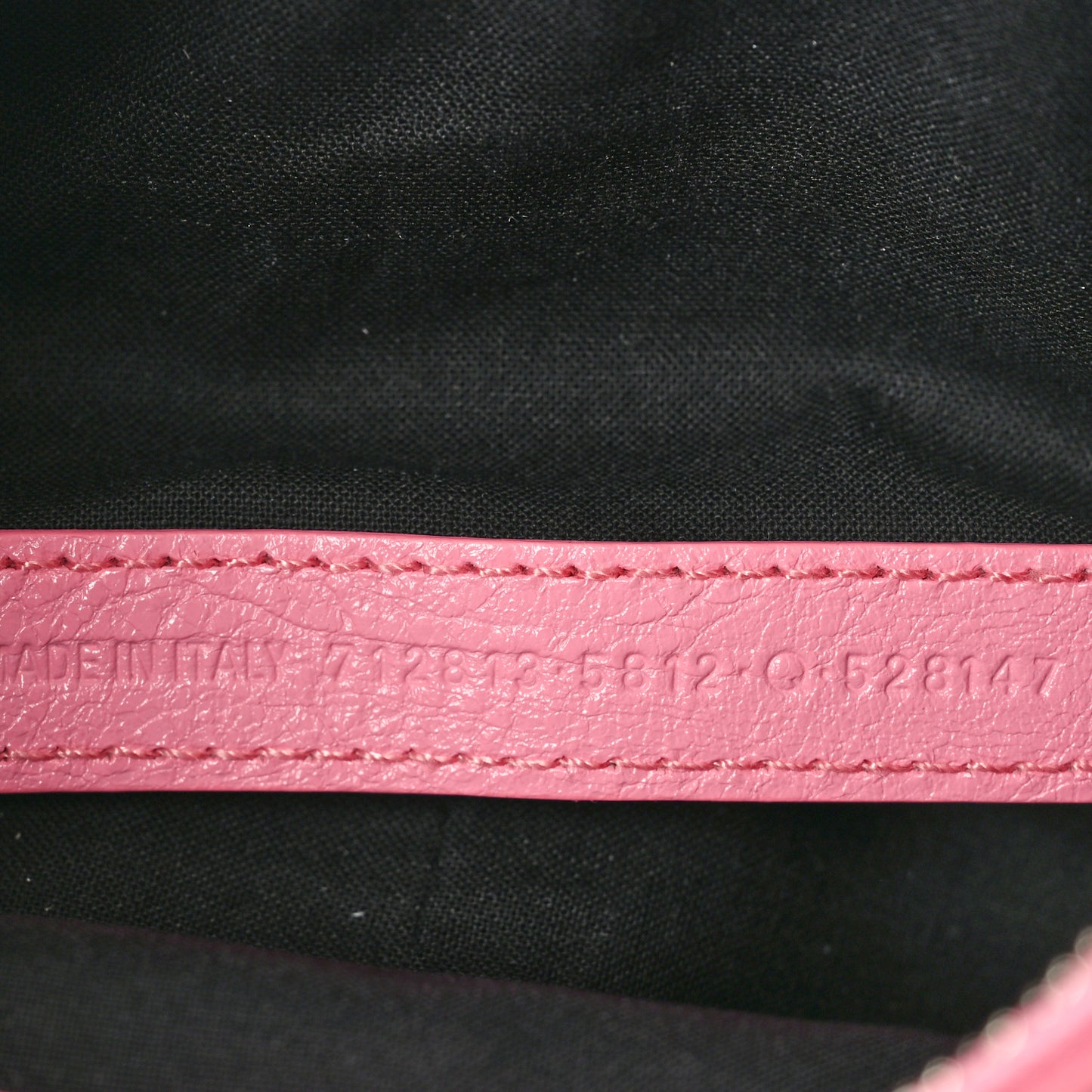 Agneau Arena Le Cagole Chain Shoulder Bag XS Sweet Pink
