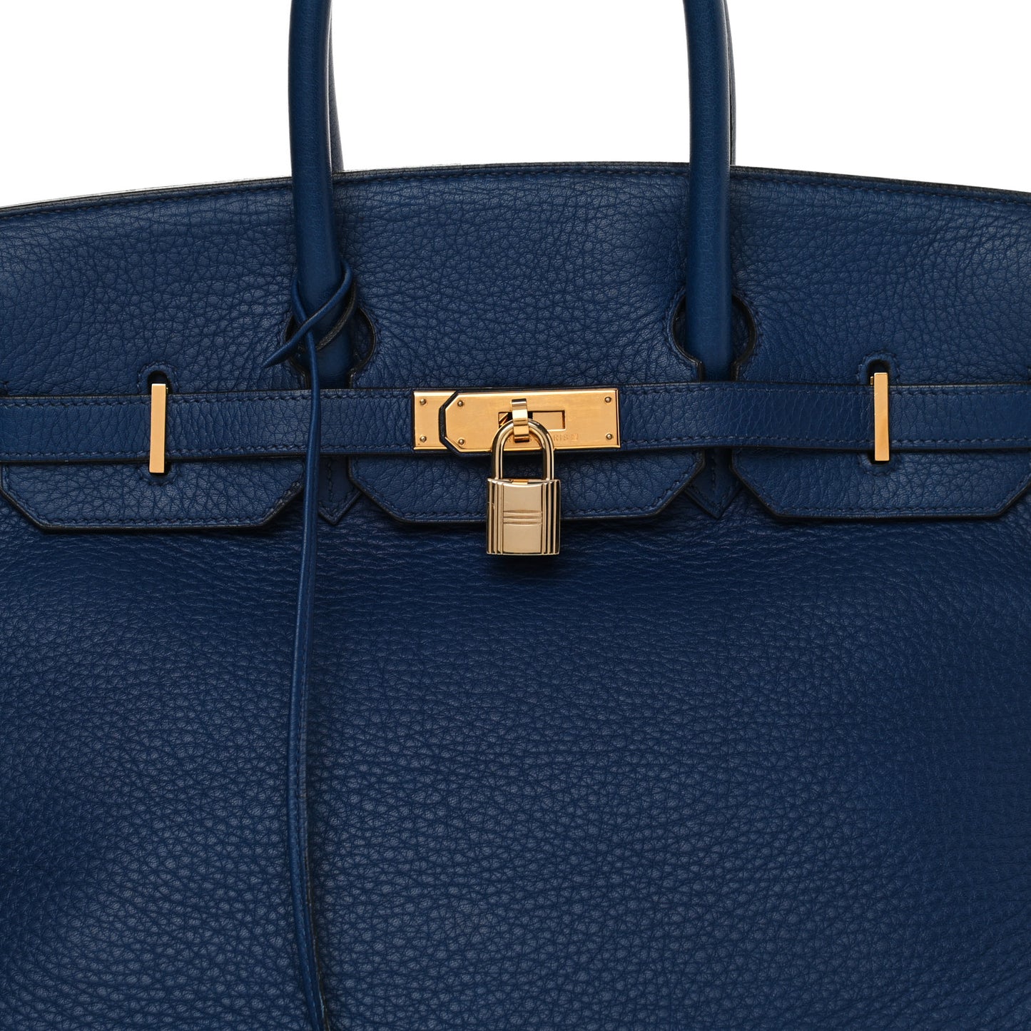 Taurillon Clemence Birkin 35 Bleu Brighton