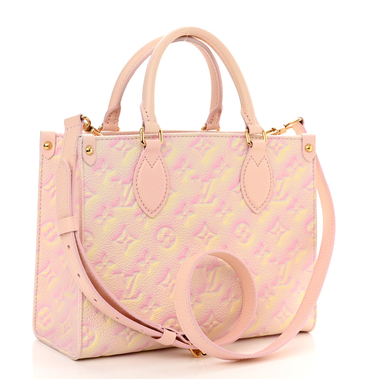 Empreinte Monogram Summer Stardust Onthego PM Pink