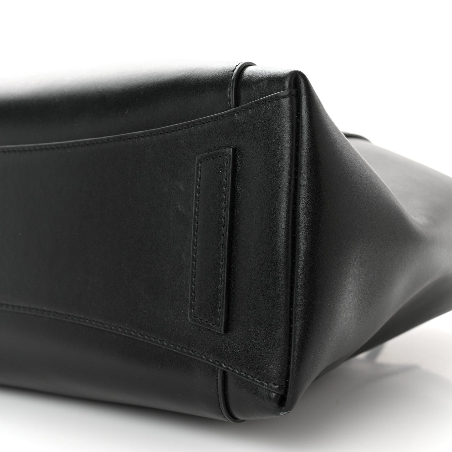 Box Calfskin Small Antigona Sport Top Handle Bag Black