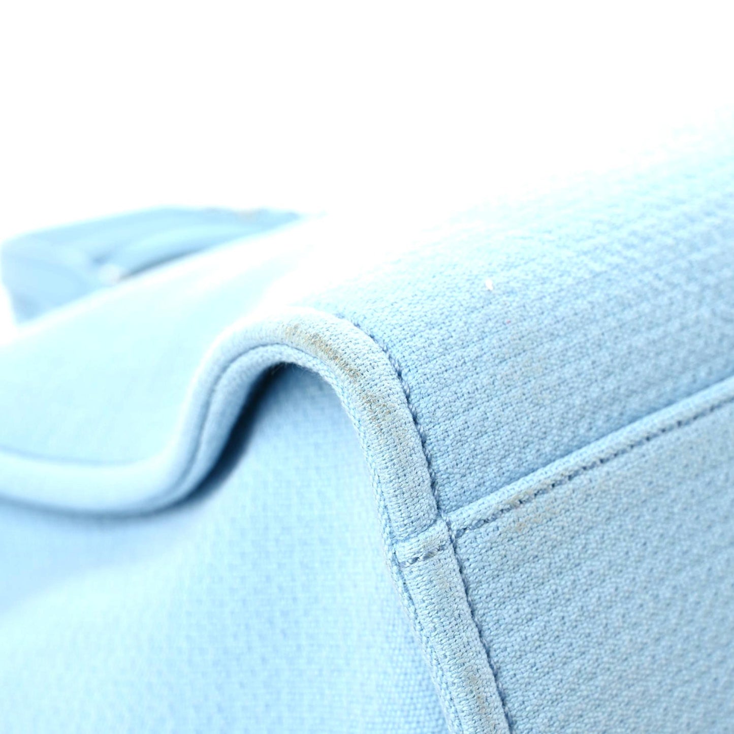 Mixed Fibers Medium Deauville Tote Light Blue
