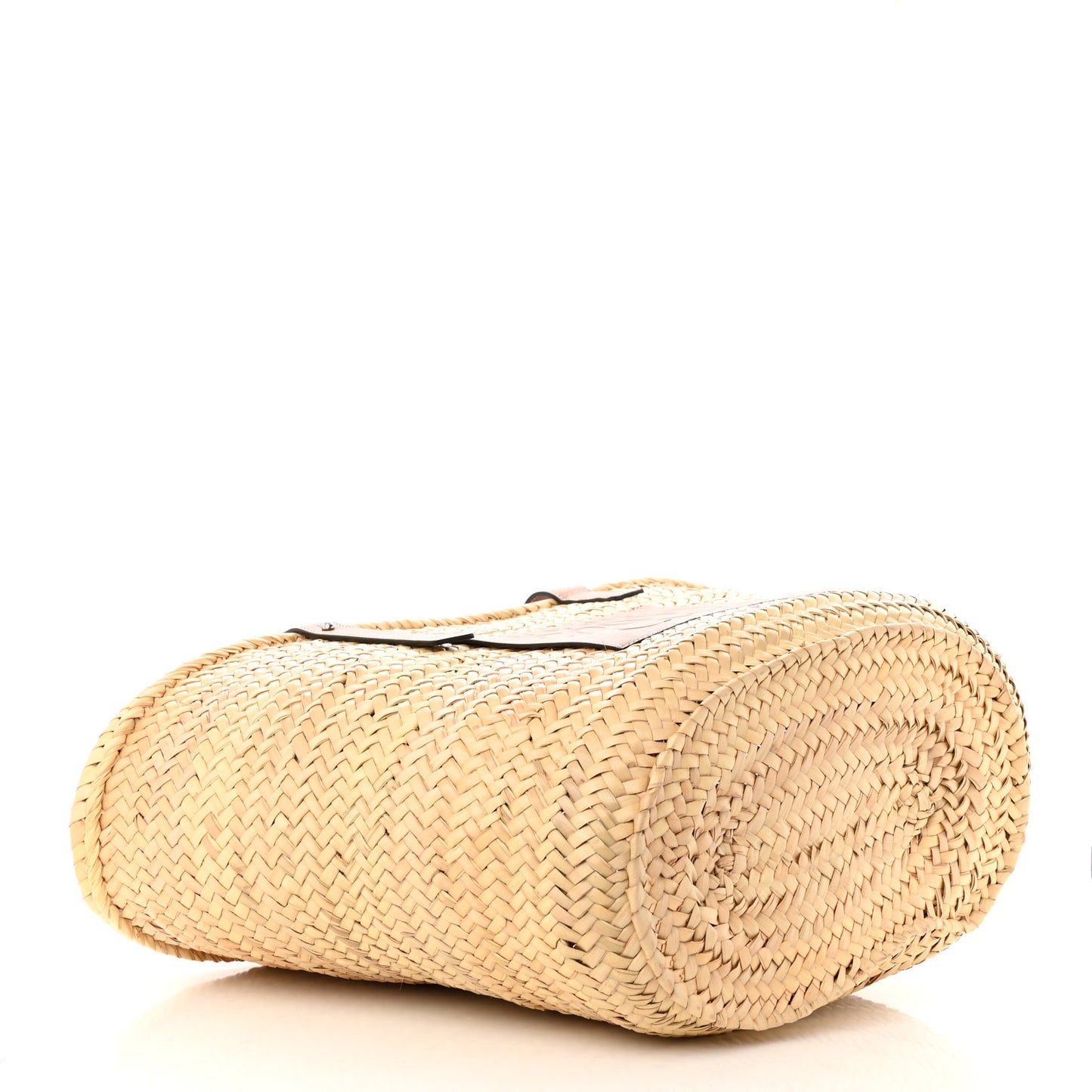 Raffia Large Basket Tote Bag Natural Tan